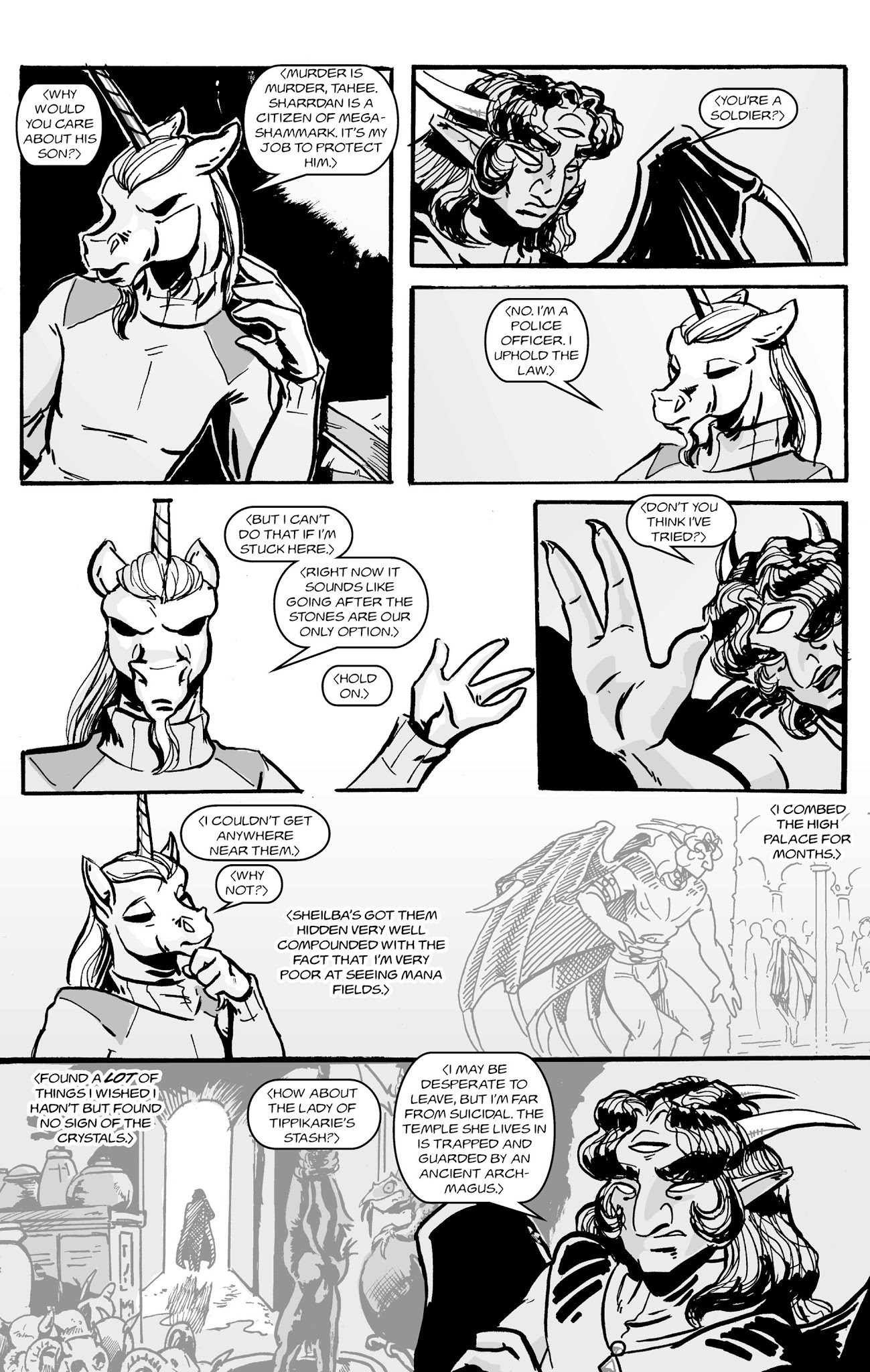 Read online Bureau of Mana Investigation comic -  Issue #5 - 24