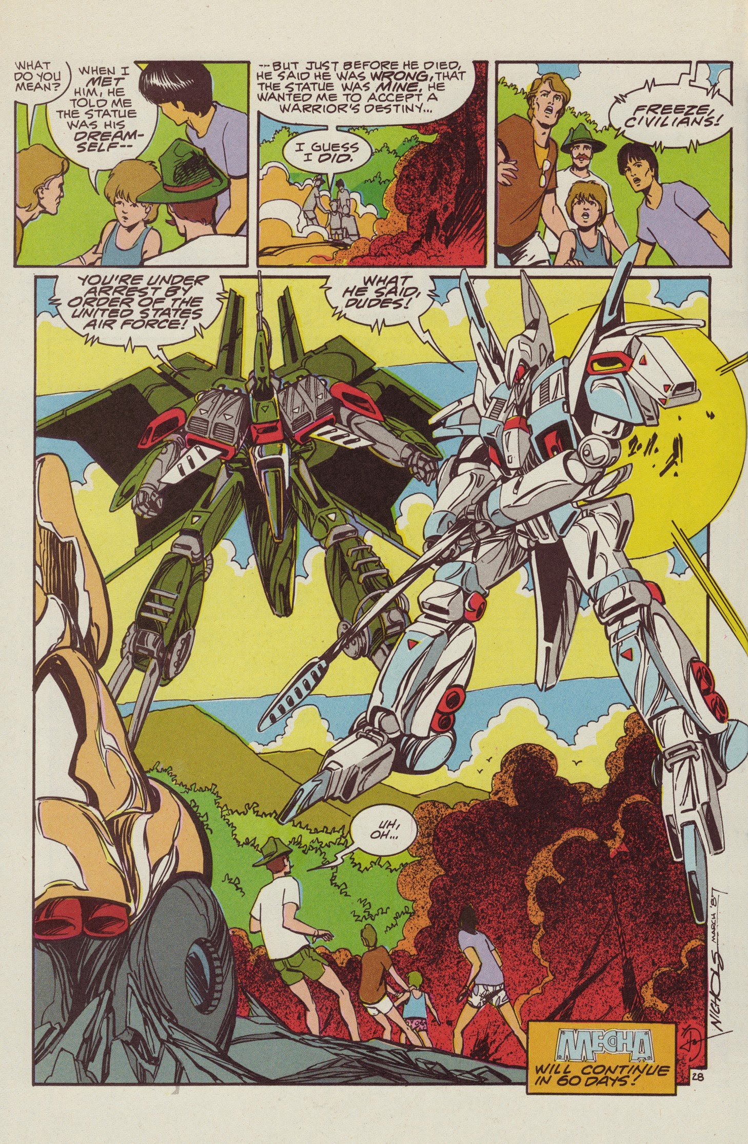 Read online Mecha comic -  Issue #1 - 30