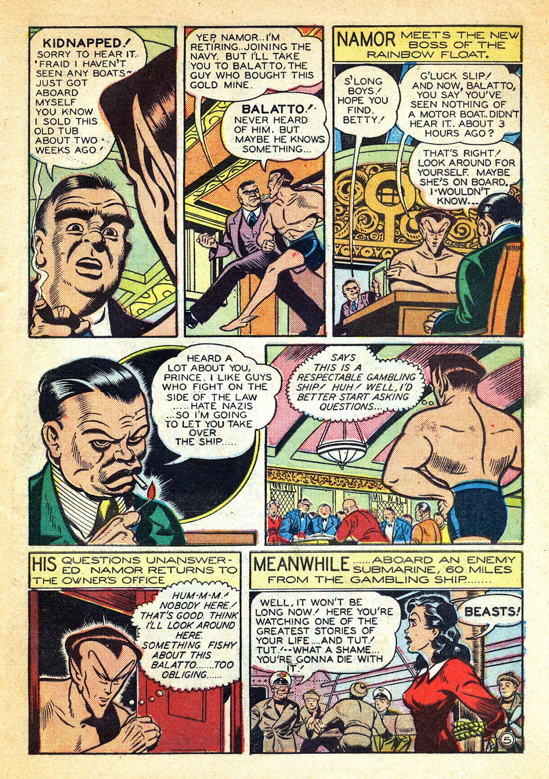 Marvel Mystery Comics (1939) issue 54 - Page 19