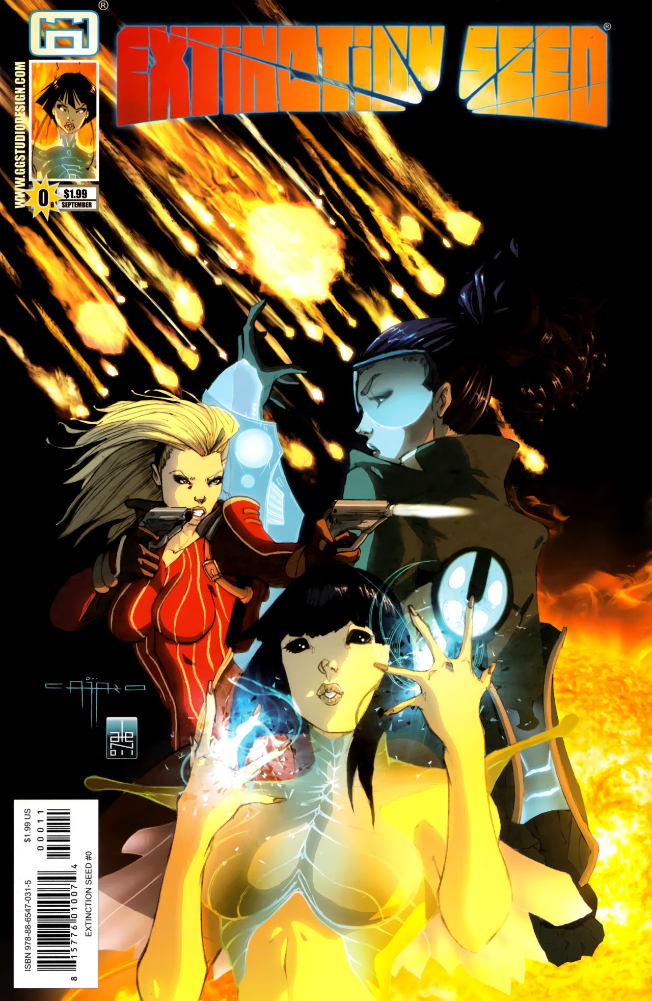 Read online Extinction Seed comic -  Issue #0 - 2