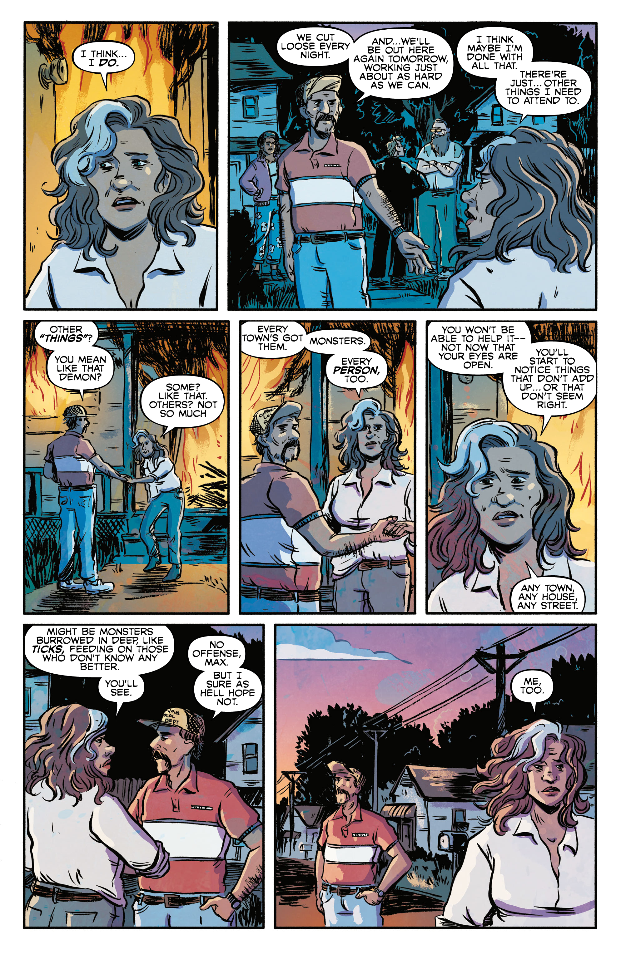 Read online Door to Door, Night by Night comic -  Issue #1 - 31