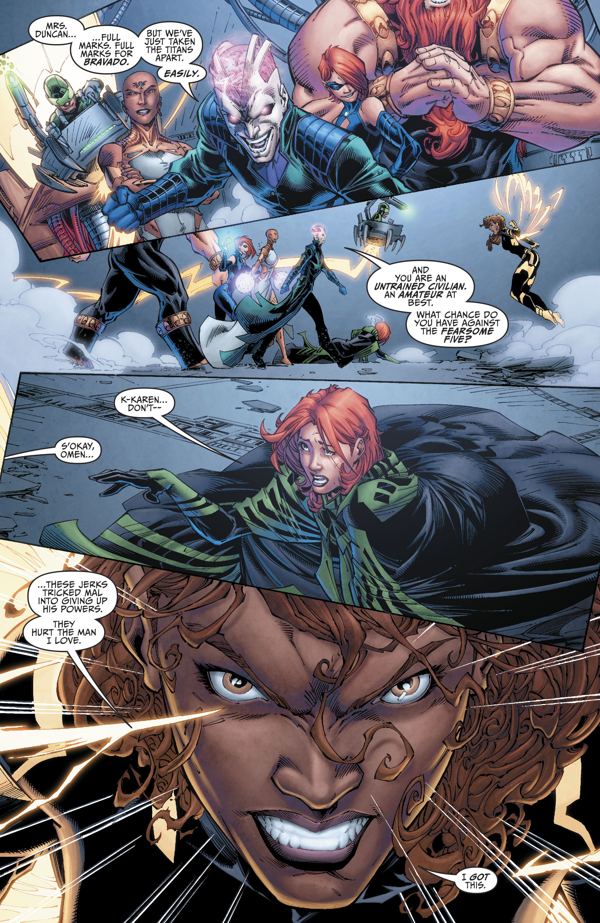 Read online Titans (2016) comic -  Issue #10 - 13
