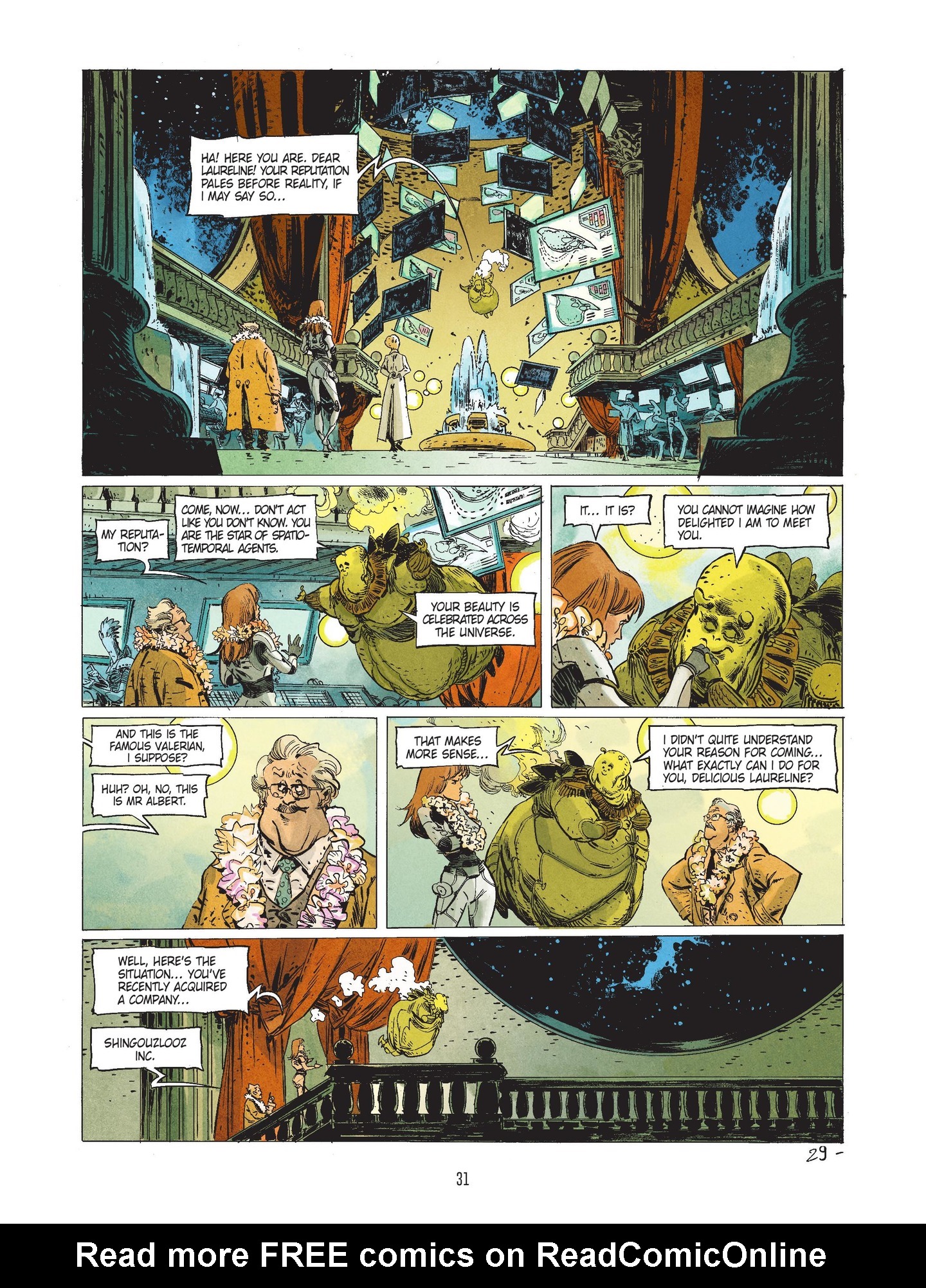 Read online Valerian and Laureline: Shingouzlooz Inc comic -  Issue # Full - 31