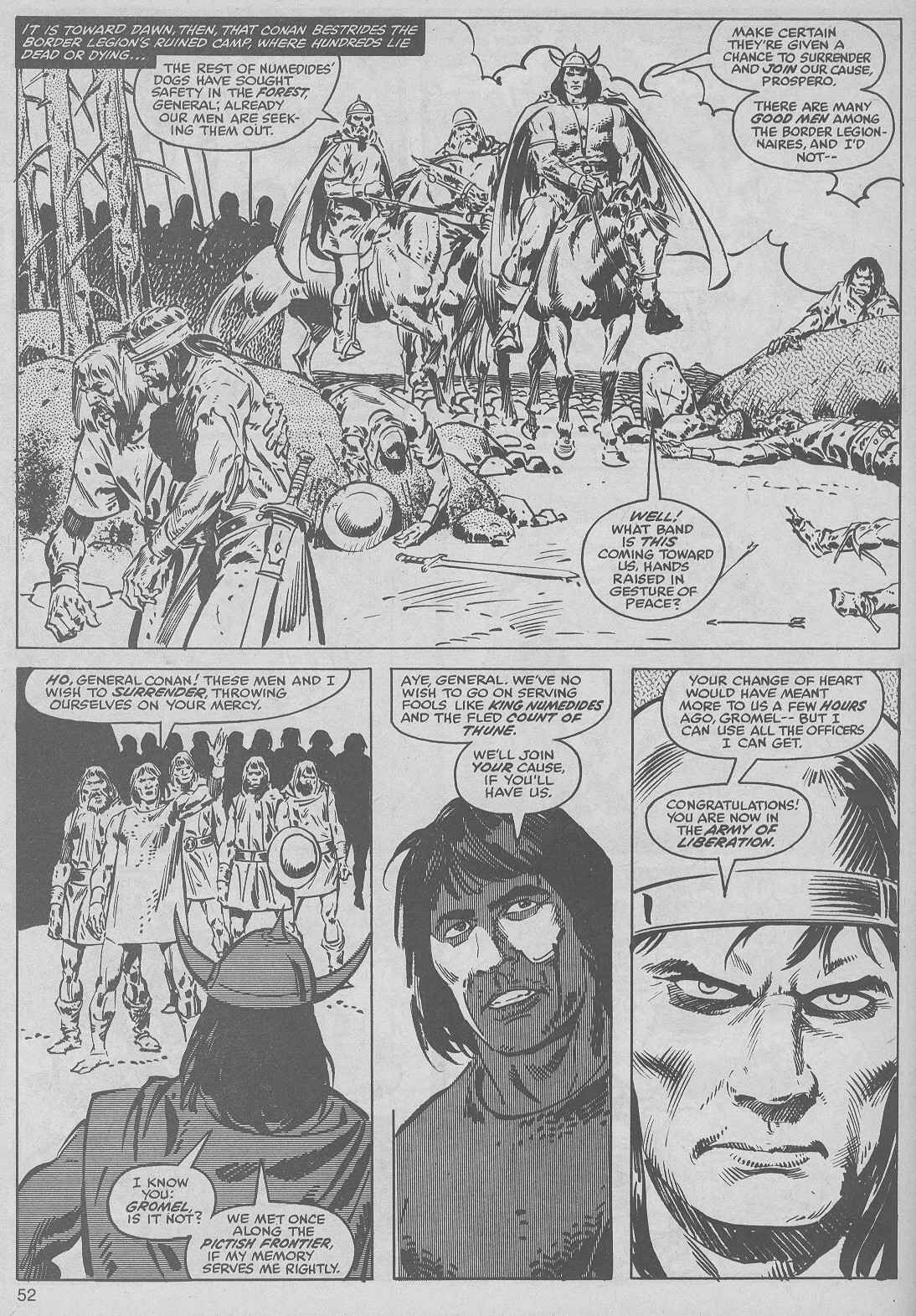 Read online The Savage Sword Of Conan comic -  Issue #50 - 52