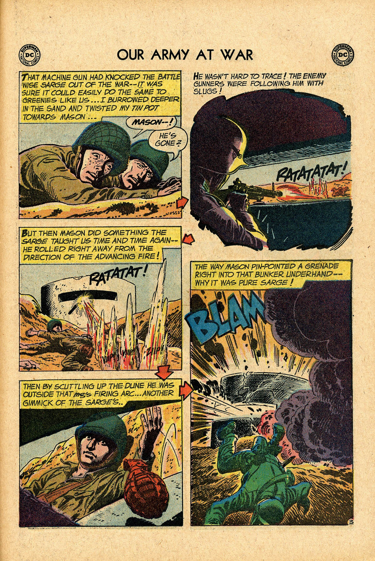 Read online Our Army at War (1952) comic -  Issue #85 - 27