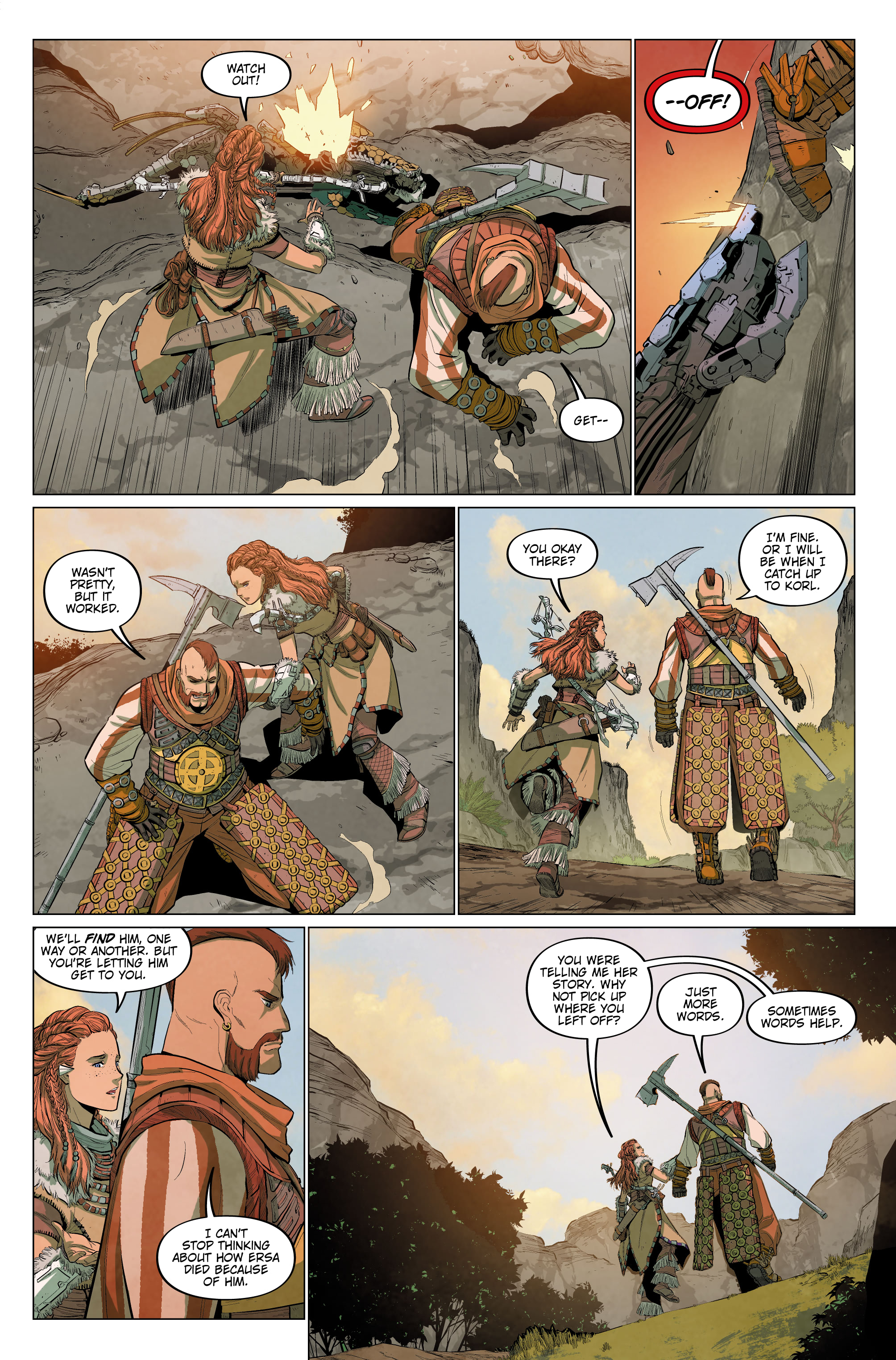 Read online Horizon Zero Dawn (2021) comic -  Issue #2 - 11