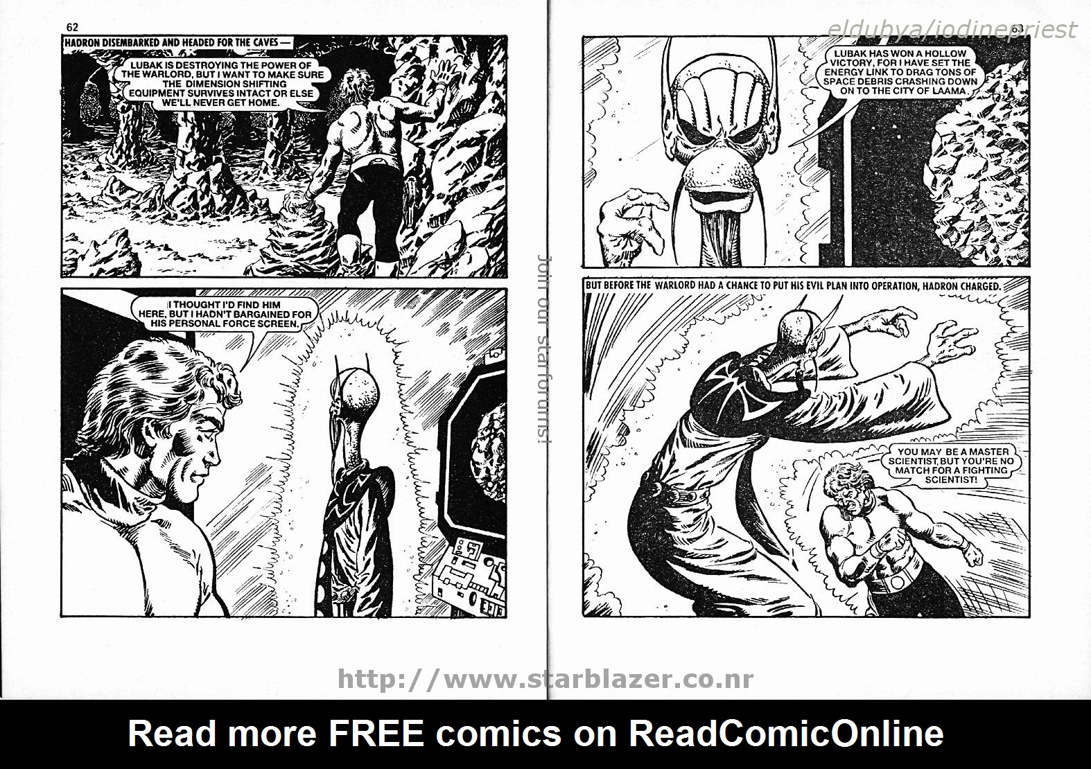 Read online Starblazer comic -  Issue #185 - 33