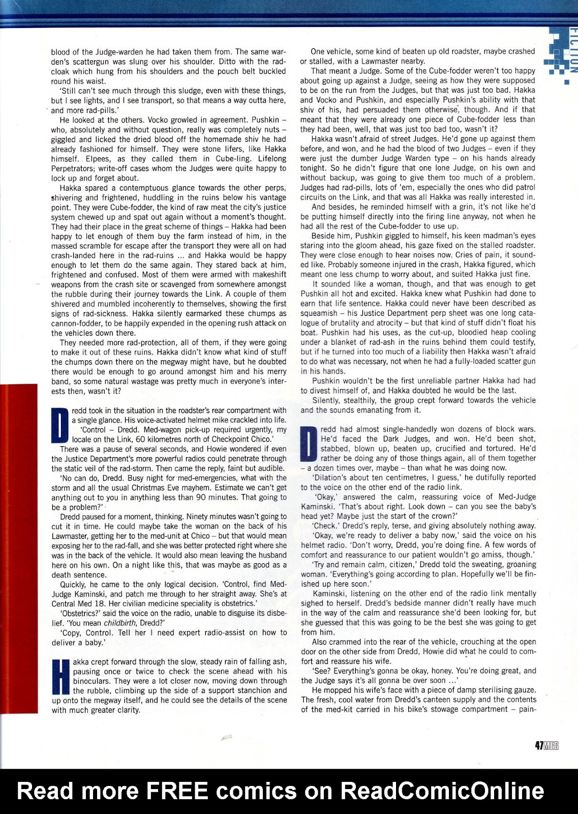 Judge Dredd Megazine (Vol. 5) issue 201 - Page 47