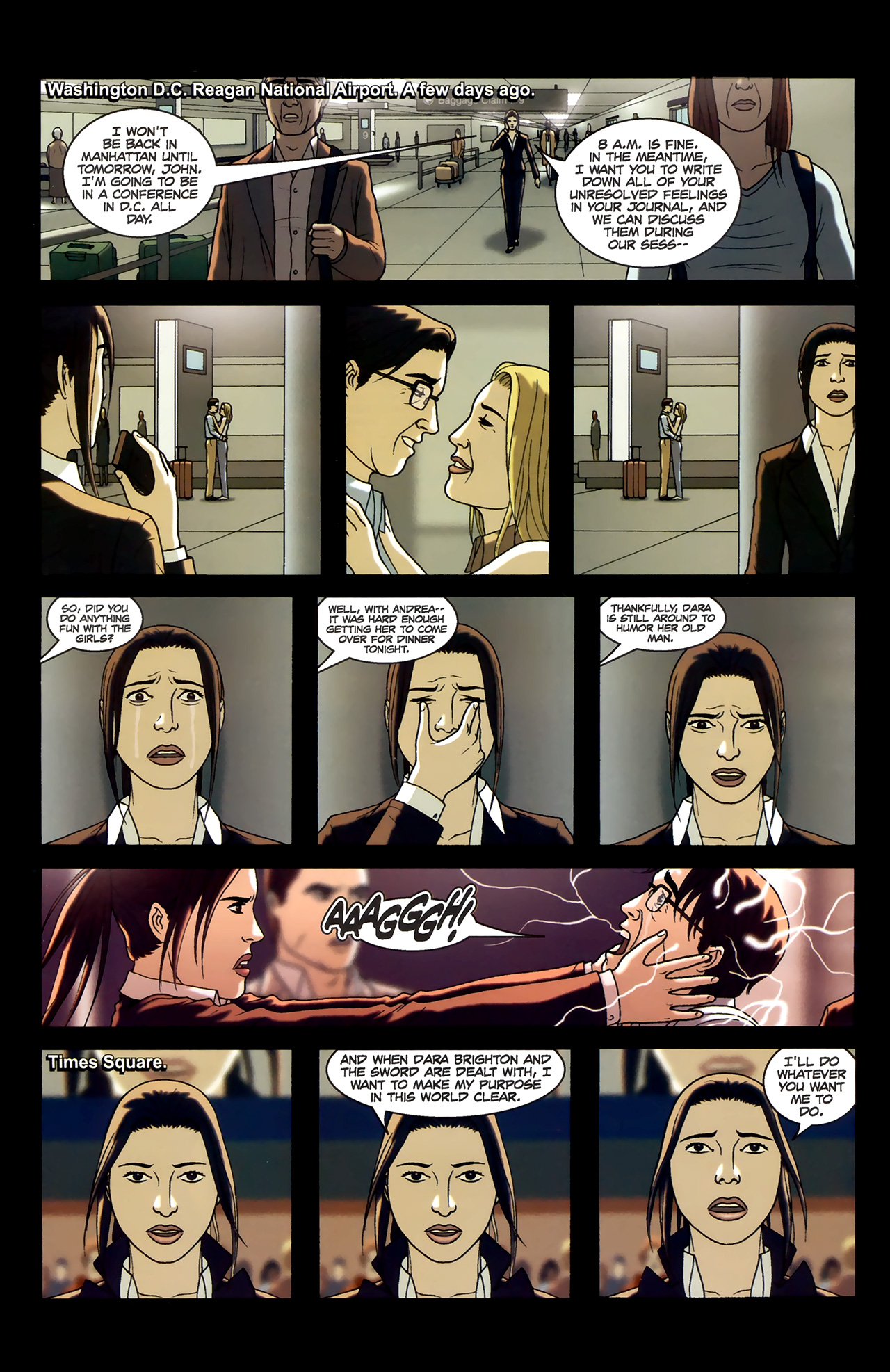 Read online The Sword comic -  Issue #19 - 21