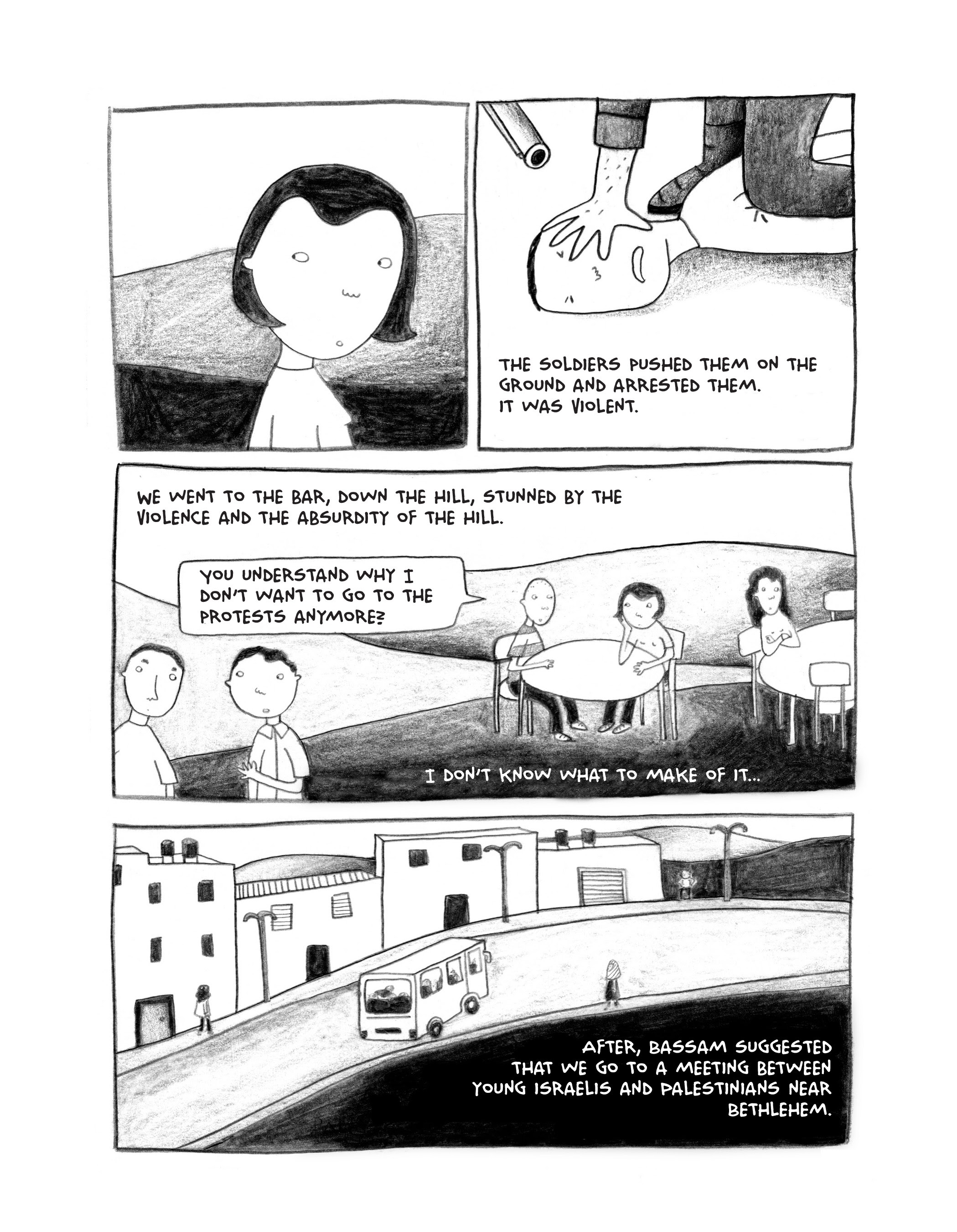 Read online Green Almonds: Letters from Palestine comic -  Issue # TPB (Part 1) - 87