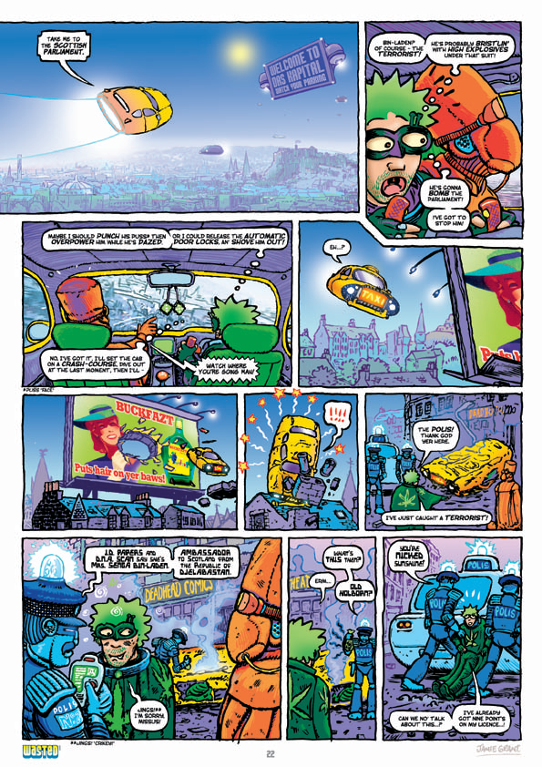 Read online Wasted comic -  Issue #1 - 22