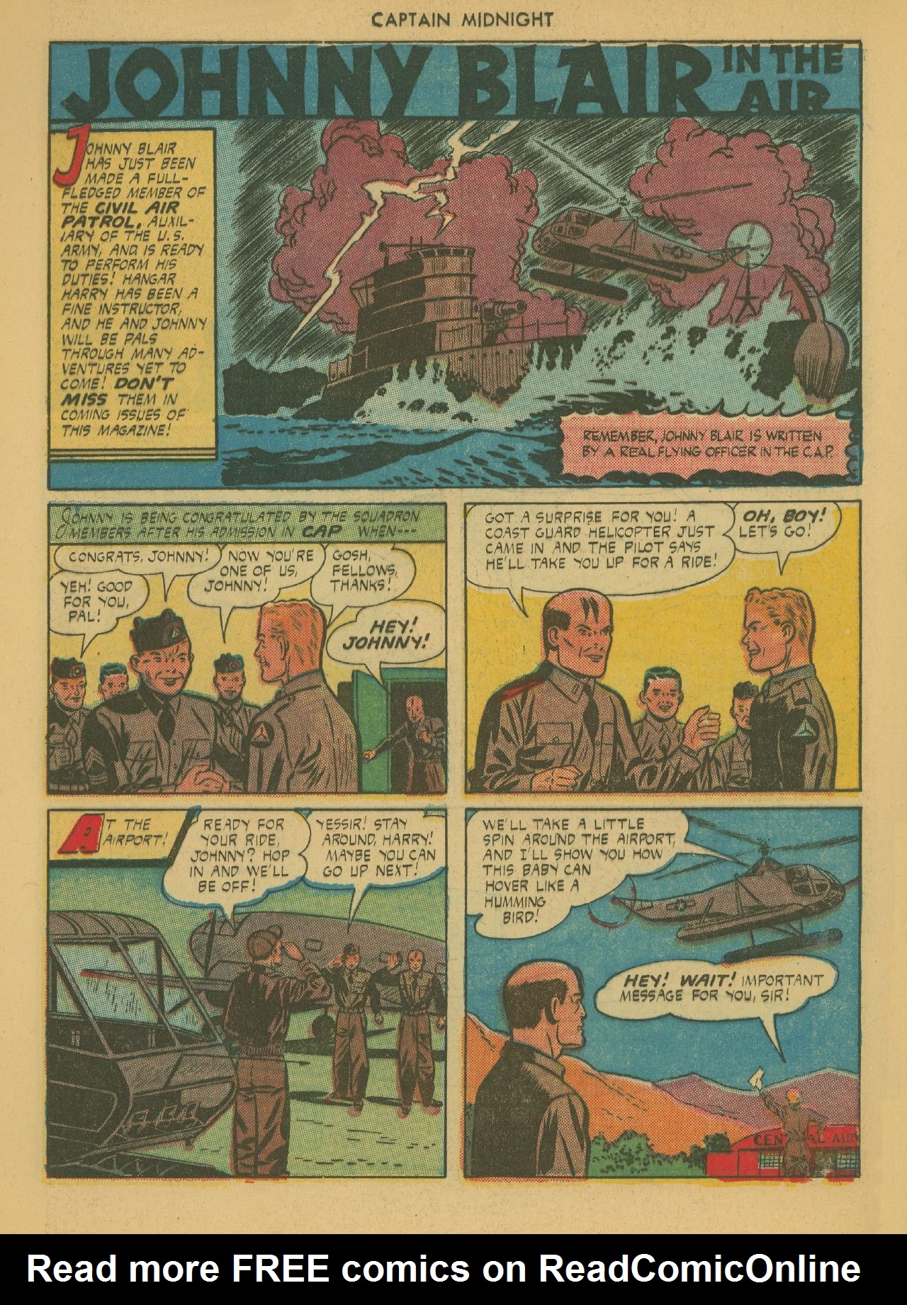 Read online Captain Midnight (1942) comic -  Issue #36 - 13