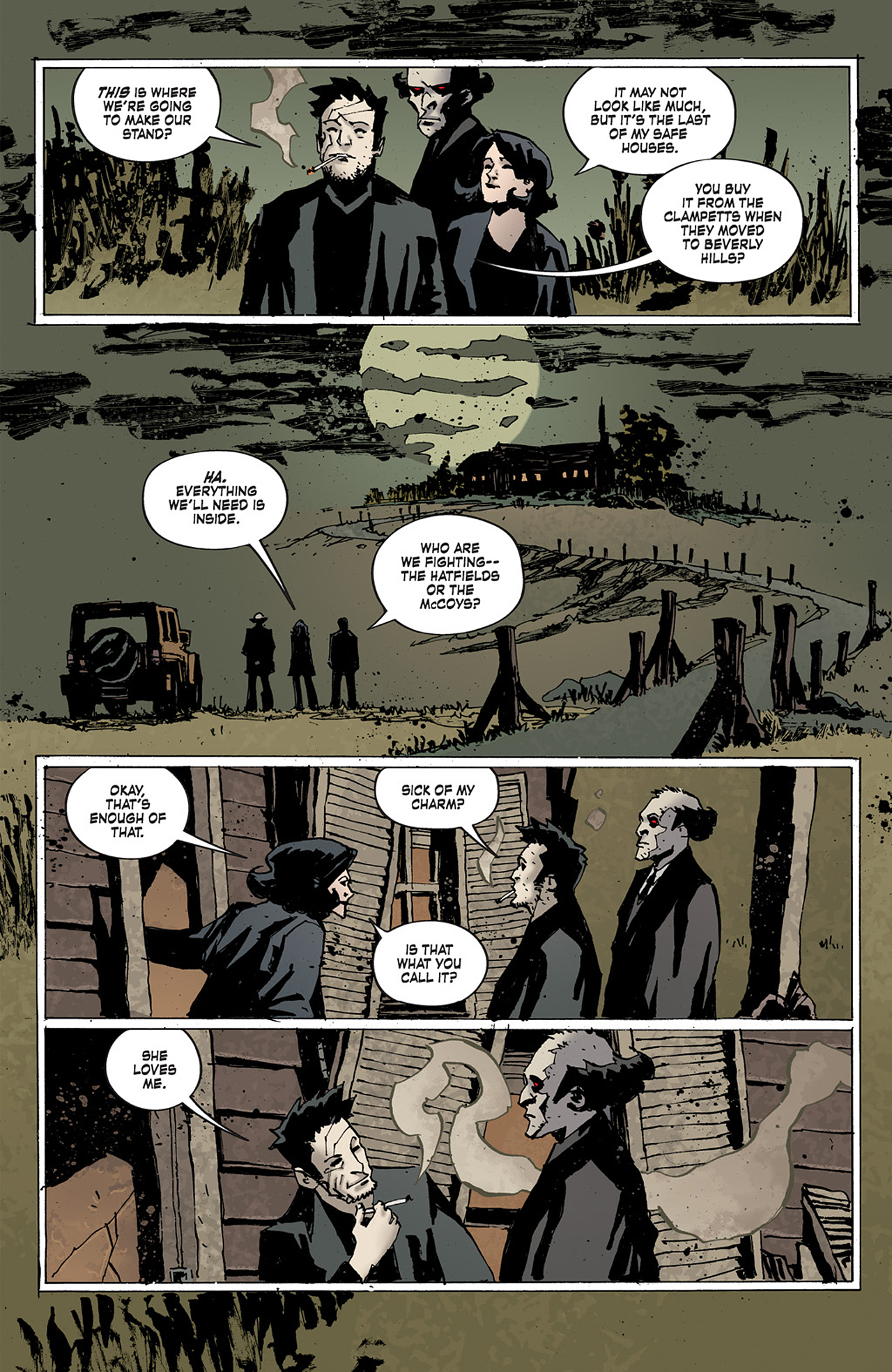 Read online Criminal Macabre: Final Night - The 30 Days of Night Crossover comic -  Issue #3 - 7