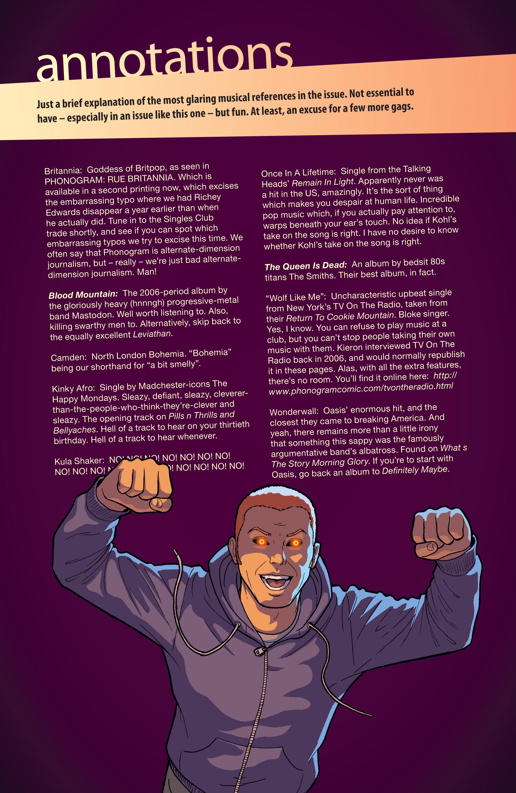Read online Phonogram: The Singles Club comic -  Issue #7 - 19