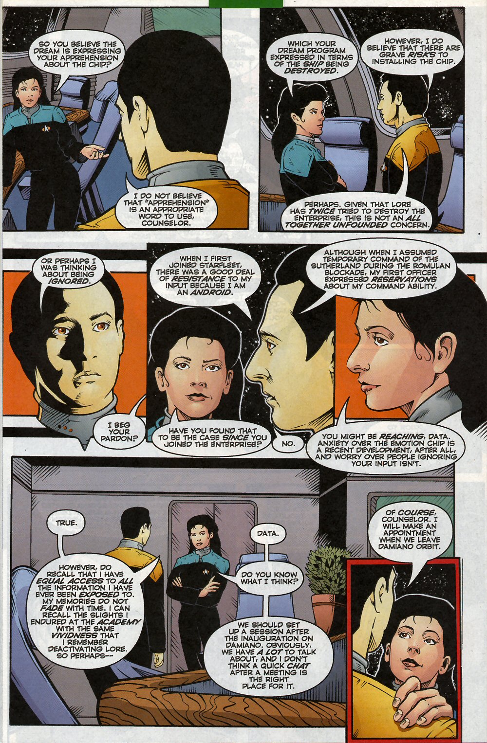 Read online Star Trek: The Next Generation - Perchance to Dream comic -  Issue #1 - 13