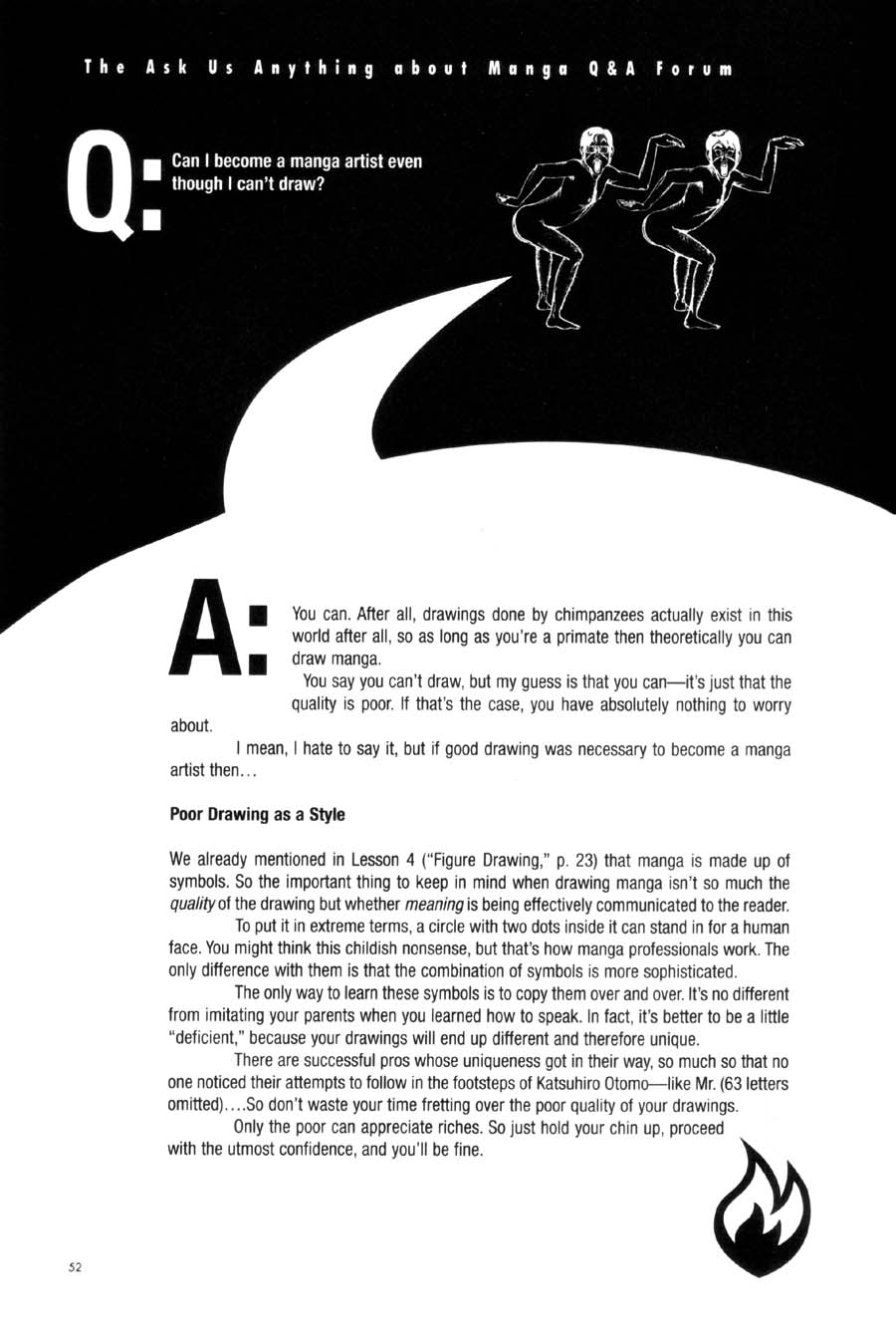 Read online Even a Monkey Can Draw Manga comic -  Issue # TPB - 52