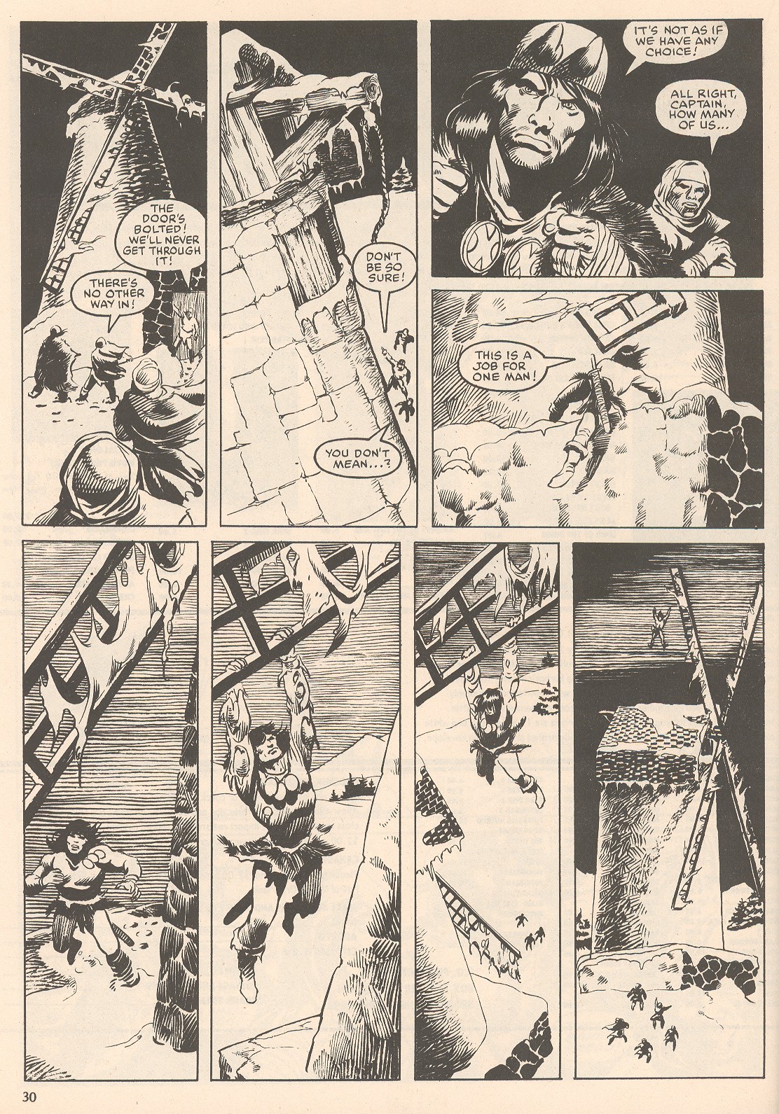 Read online The Savage Sword Of Conan comic -  Issue #105 - 30