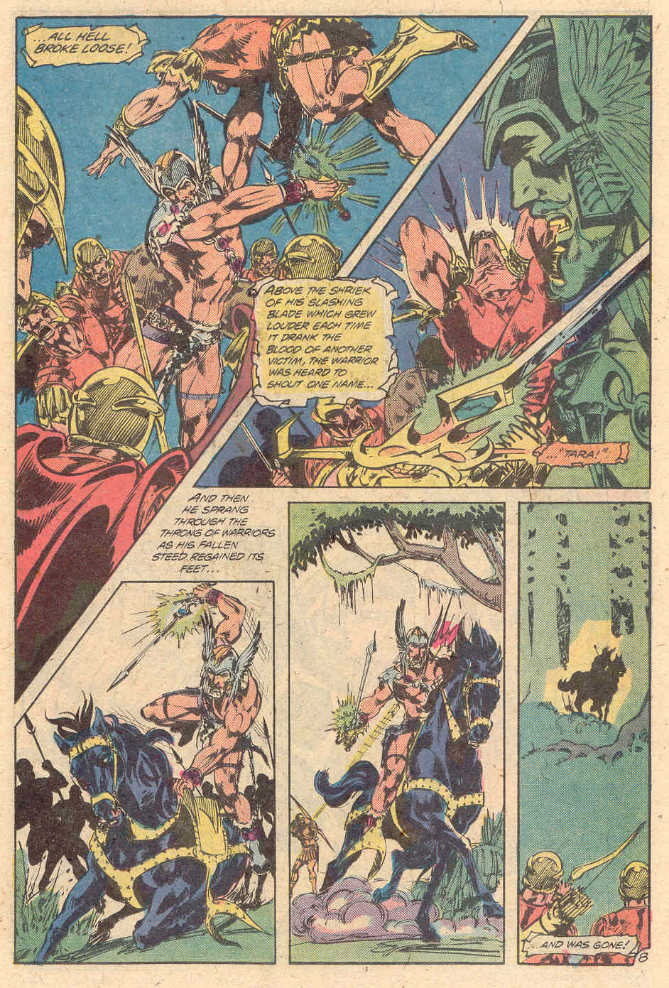 Read online Warlord (1976) comic -  Issue #42 - 9