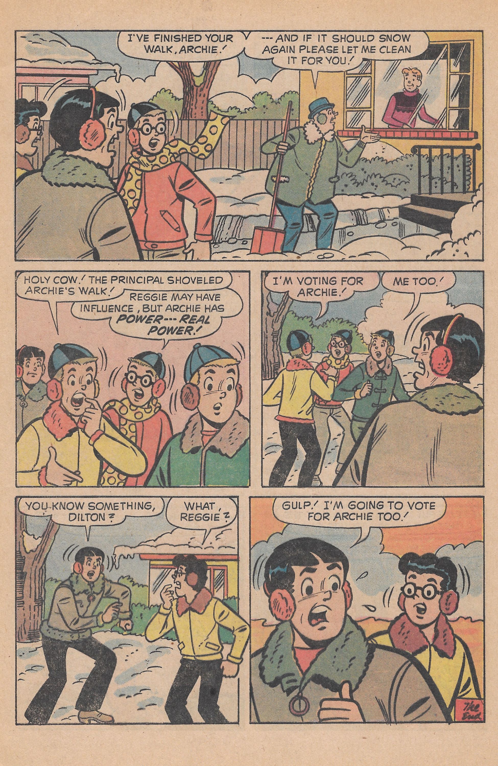 Read online Reggie and Me (1966) comic -  Issue #70 - 8