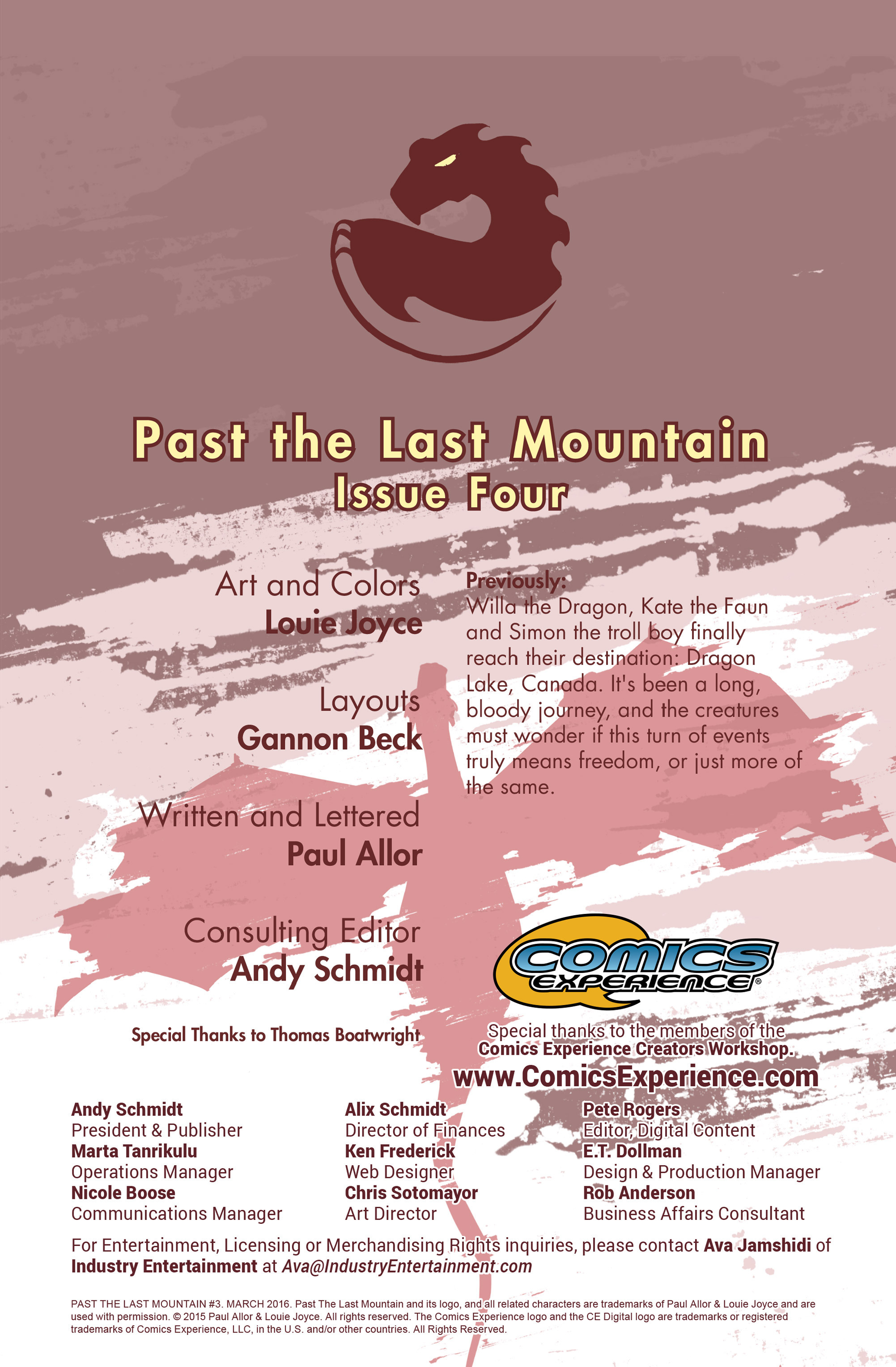 Read online Past the Last Mountain comic -  Issue #4 - 2
