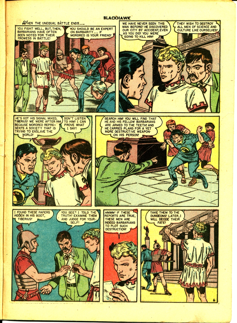 Read online Blackhawk (1957) comic -  Issue #42 - 21