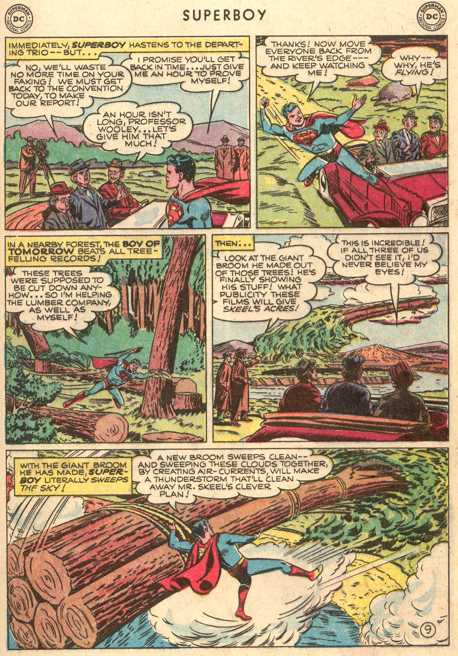 Read online Superboy (1949) comic -  Issue #18 - 35