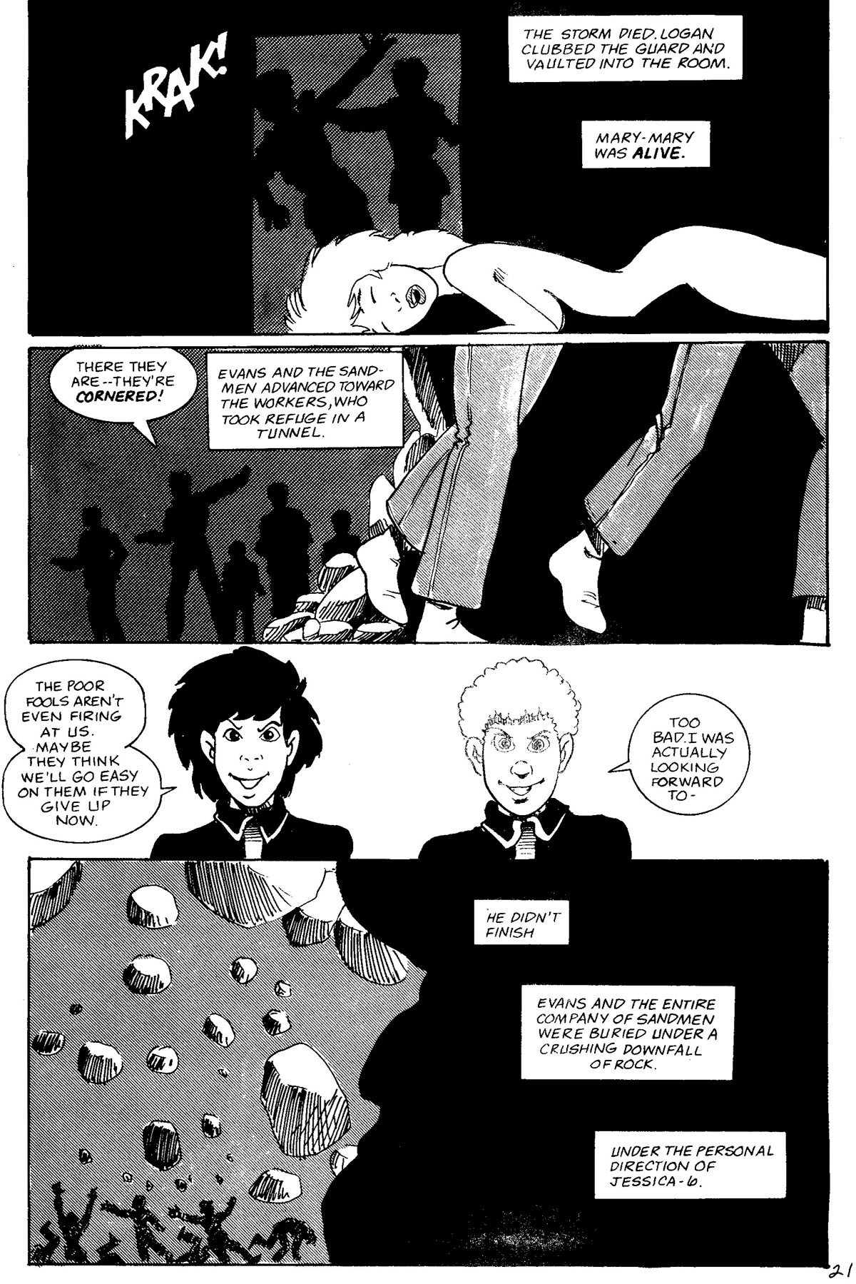 Read online Logan's World comic -  Issue #6 - 23