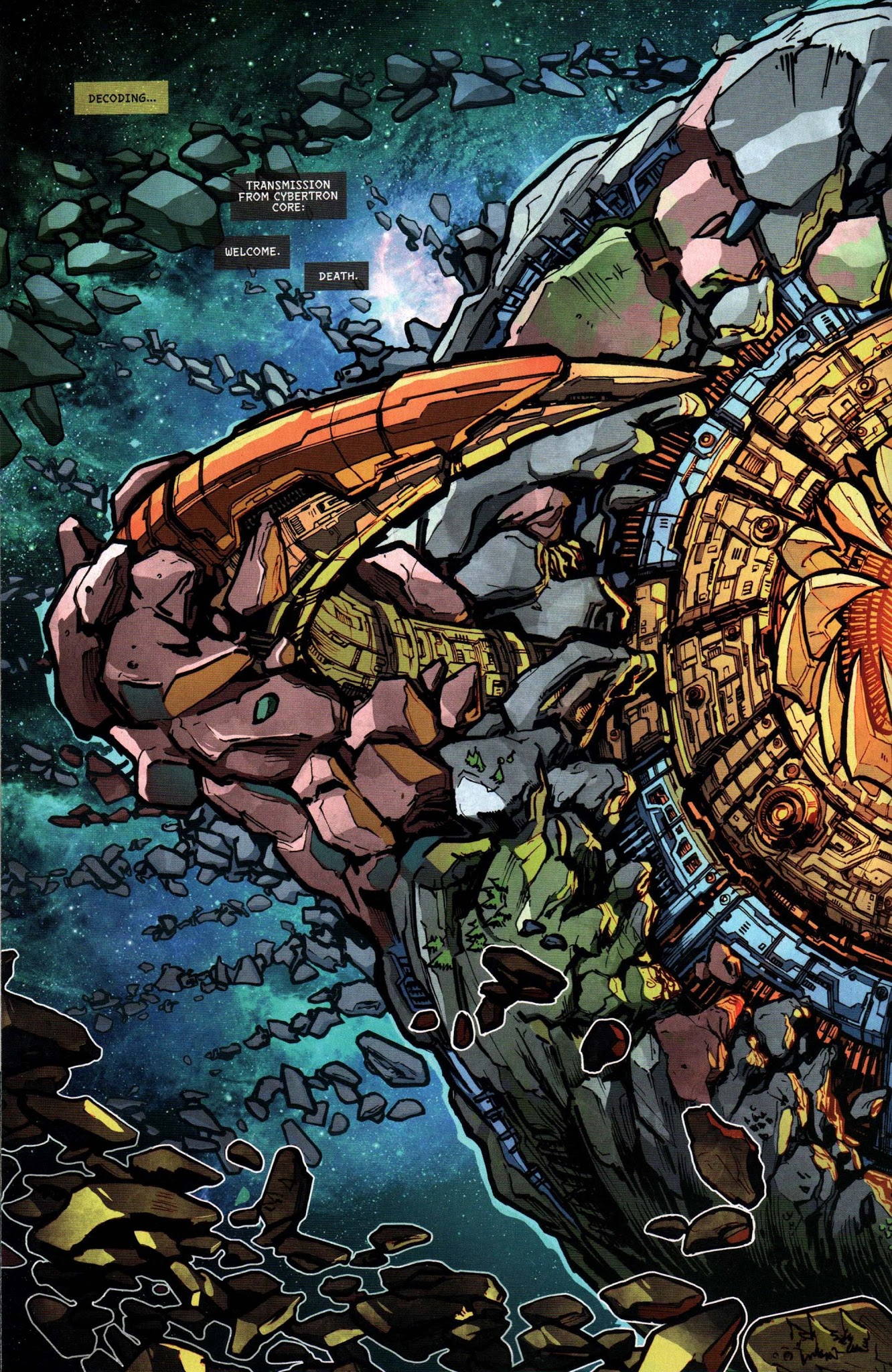 Read online Free Comic Book Day 2018 comic -  Issue # Transformers Unicron - 24
