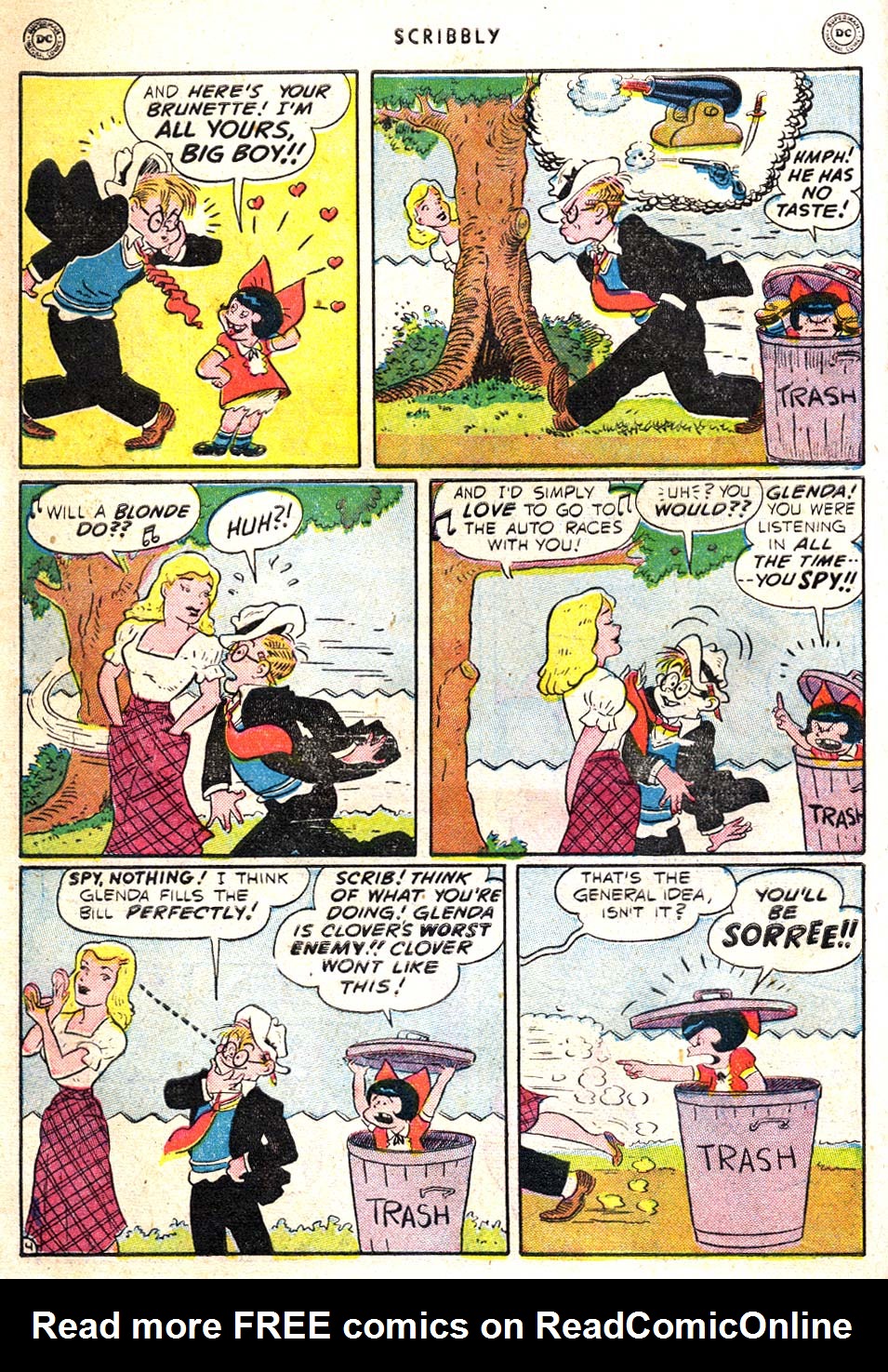 Read online Scribbly comic -  Issue #11 - 12