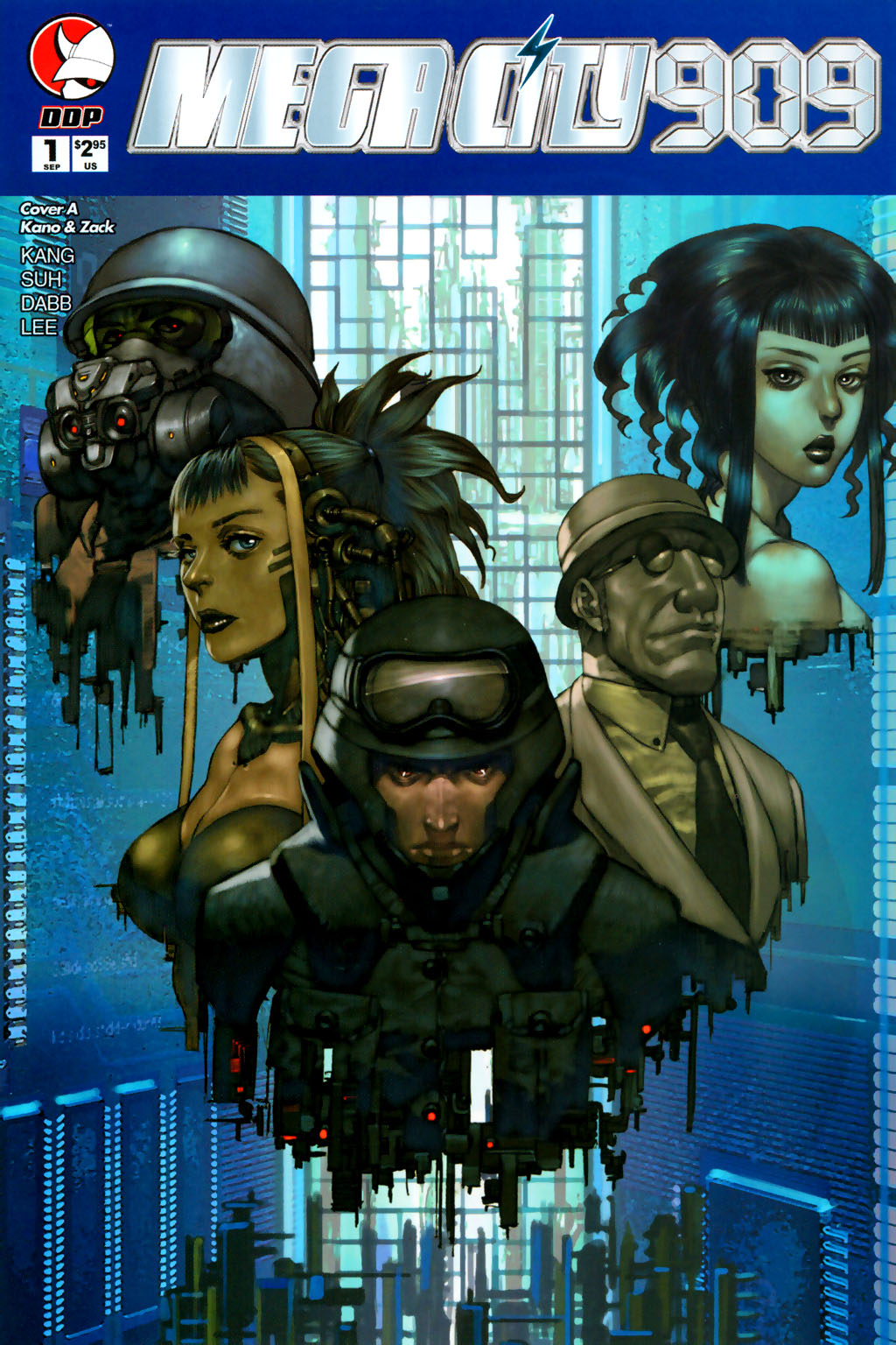 Read online Megacity 909 comic -  Issue #1 - 1