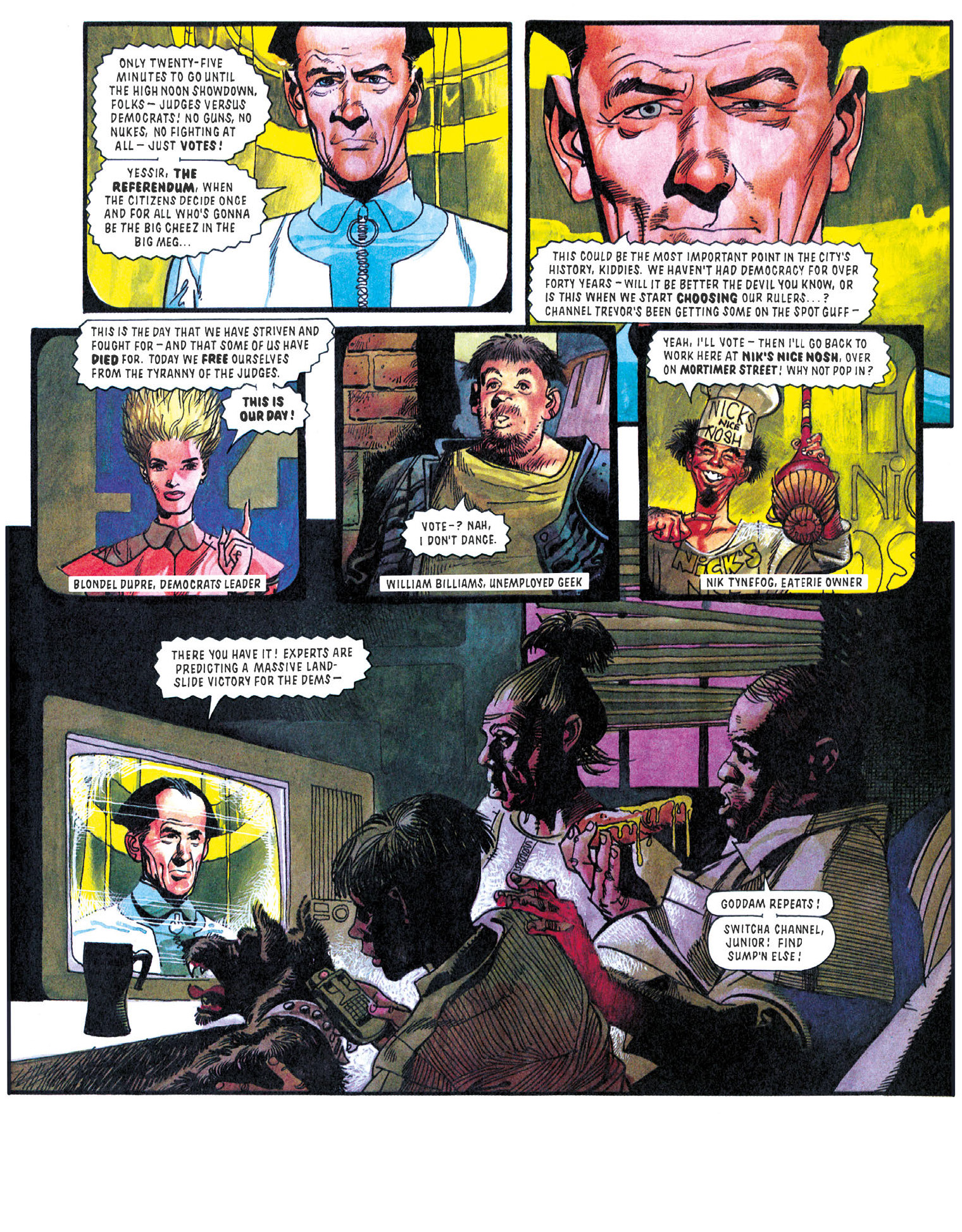 Read online Essential Judge Dredd: America comic -  Issue # TPB (Part 2) - 43