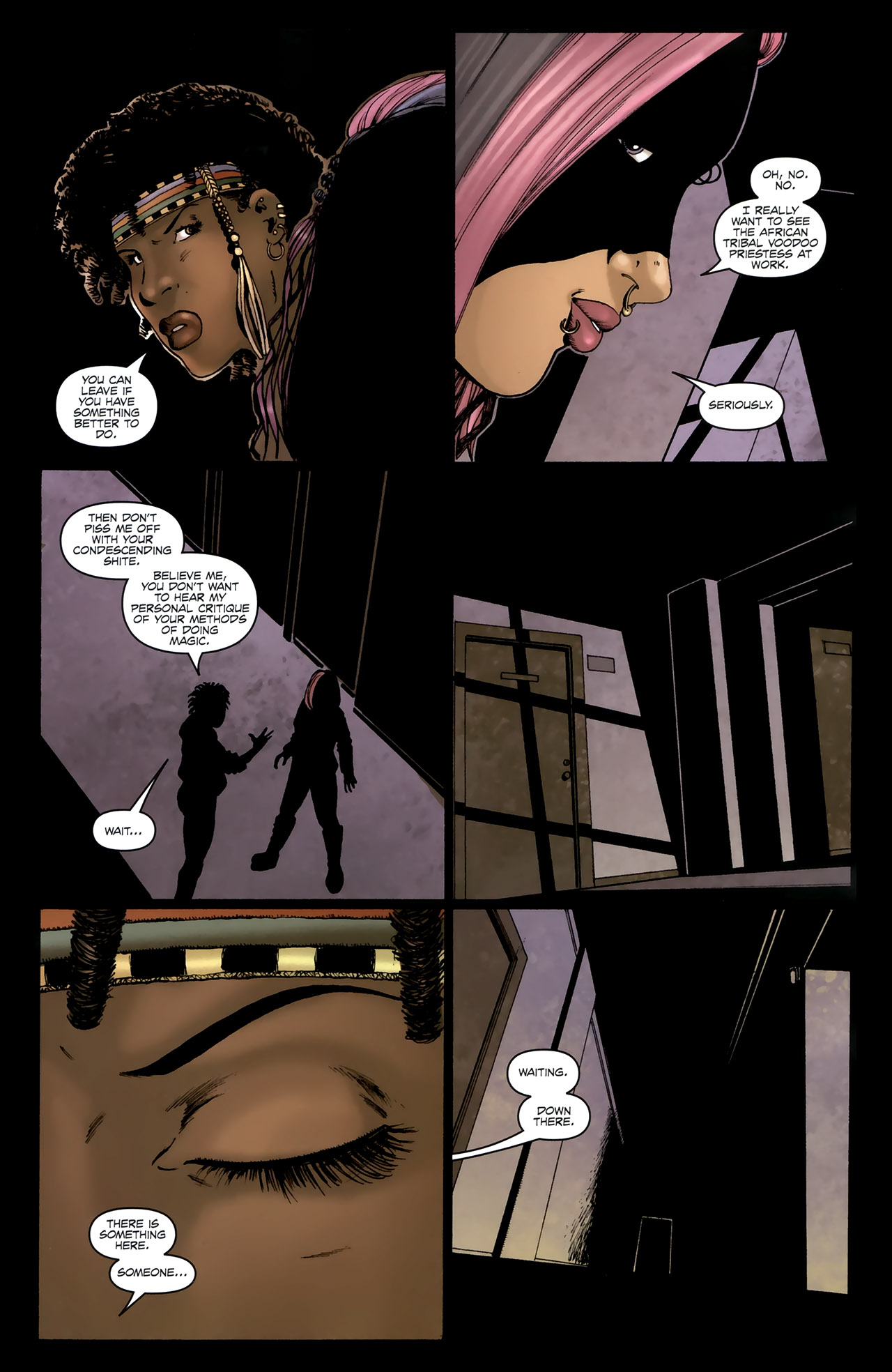 Read online Gravel comic -  Issue #16 - 10