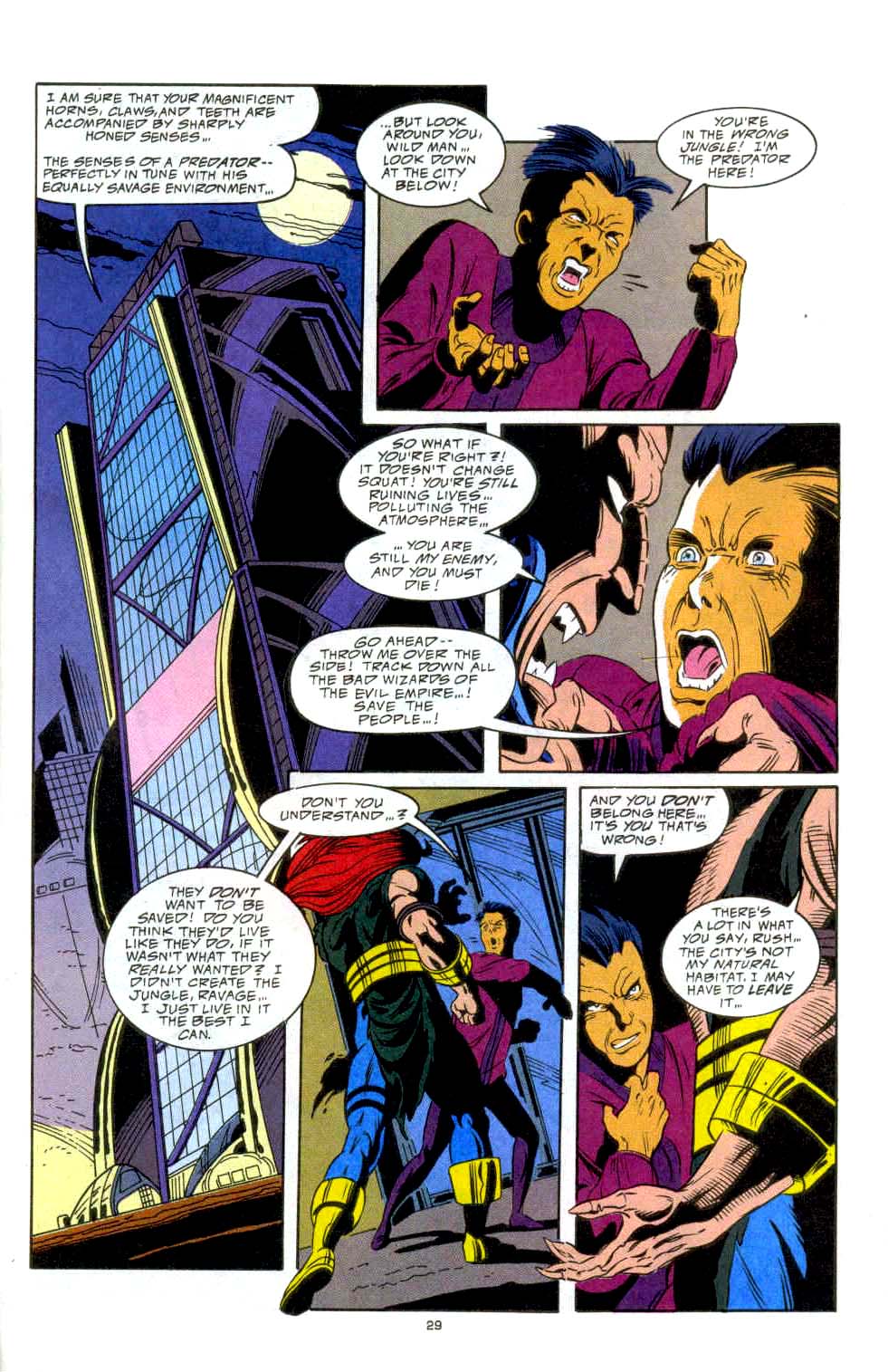 Read online Ravage 2099 comic -  Issue #21 - 22
