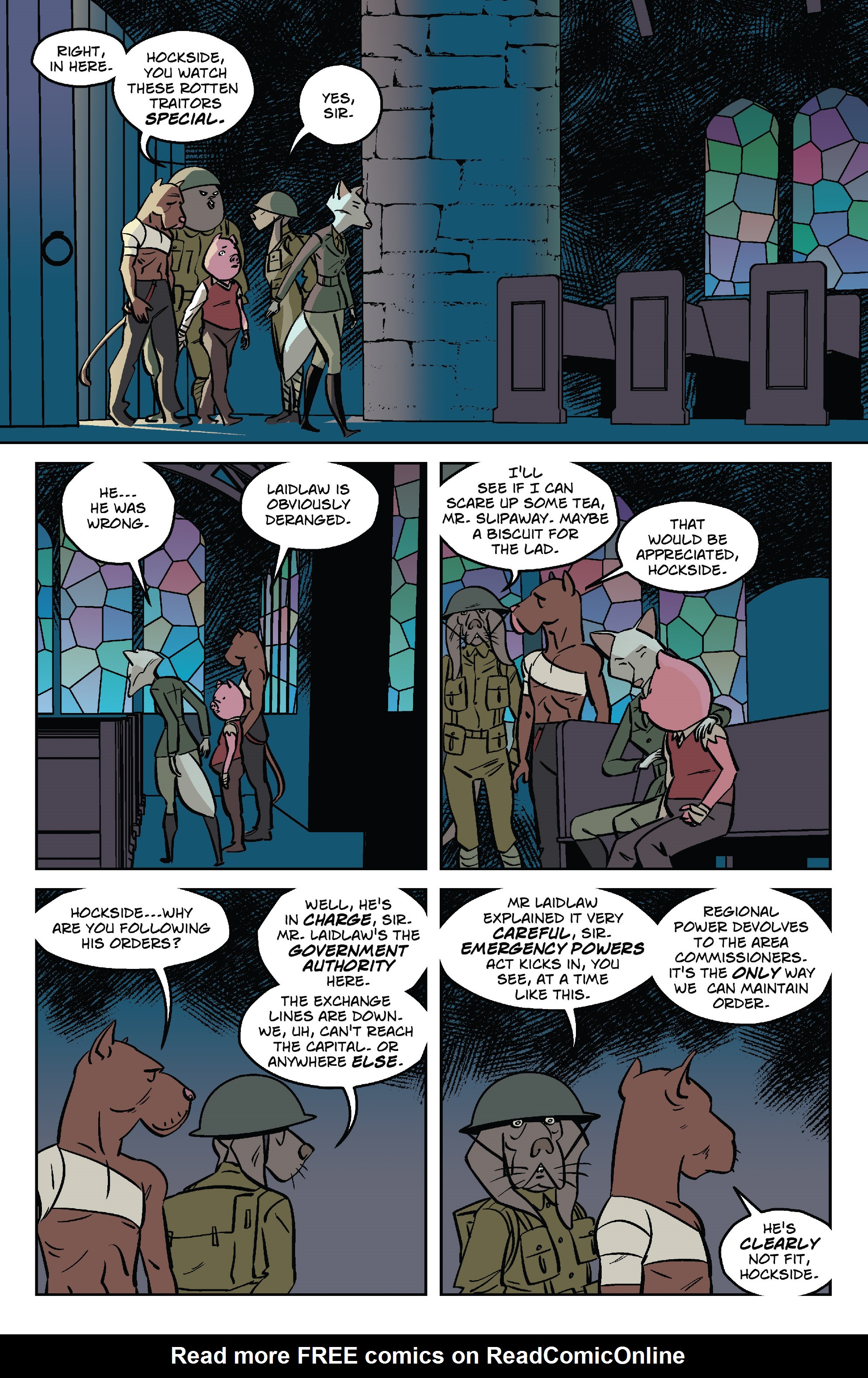 Read online Wild's End: Journey's End comic -  Issue # TPB (Part 1) - 66