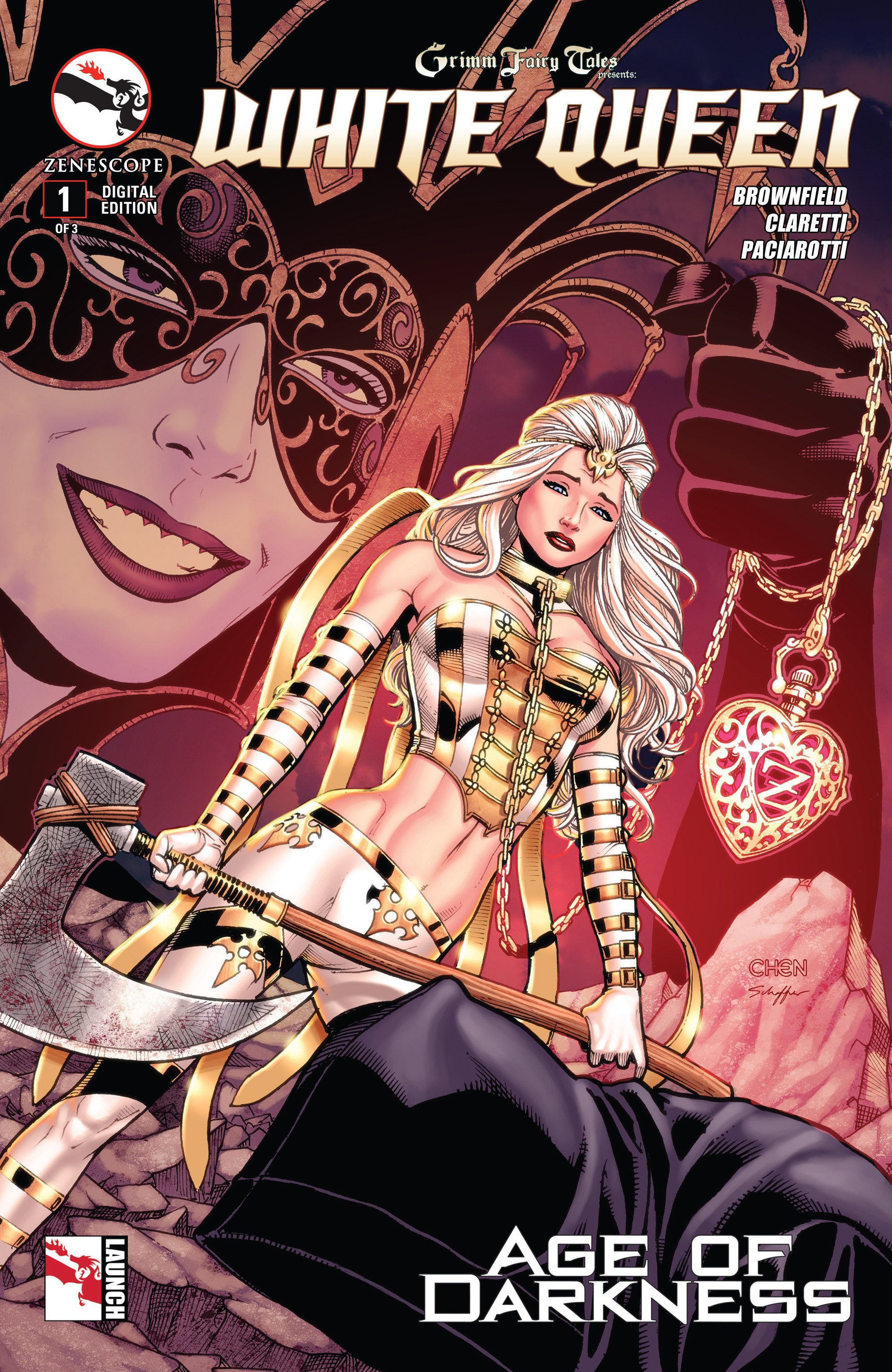 Read online Grimm Fairy Tales presents White Queen: Age of Darkness comic -  Issue #1 - 1