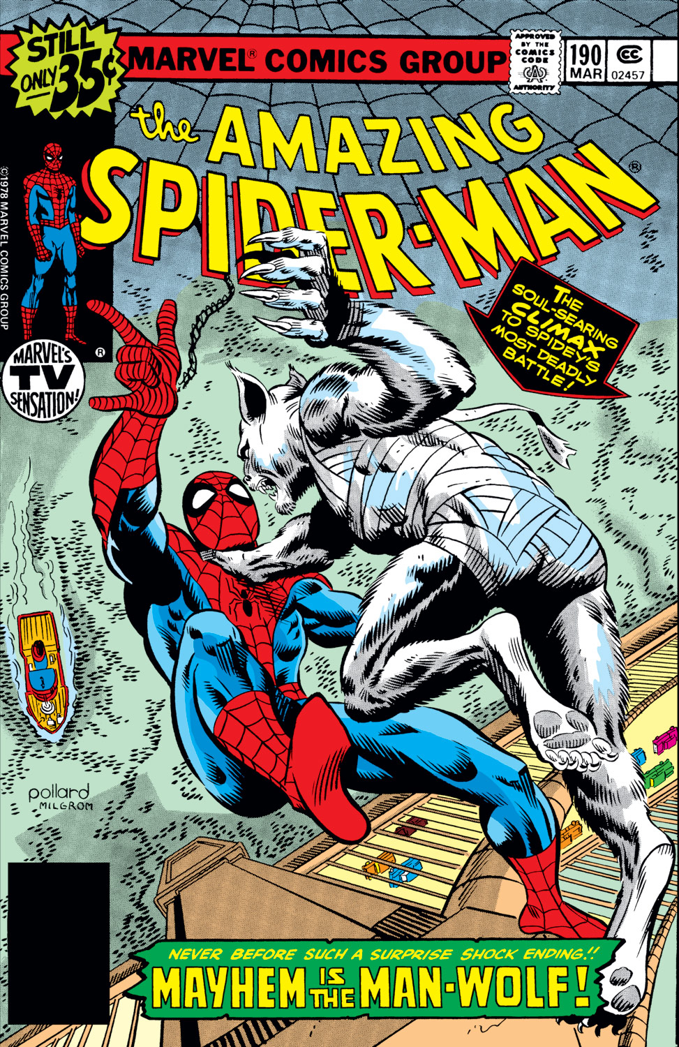 Read online The Amazing Spider-Man (1963) comic -  Issue #190 - 1