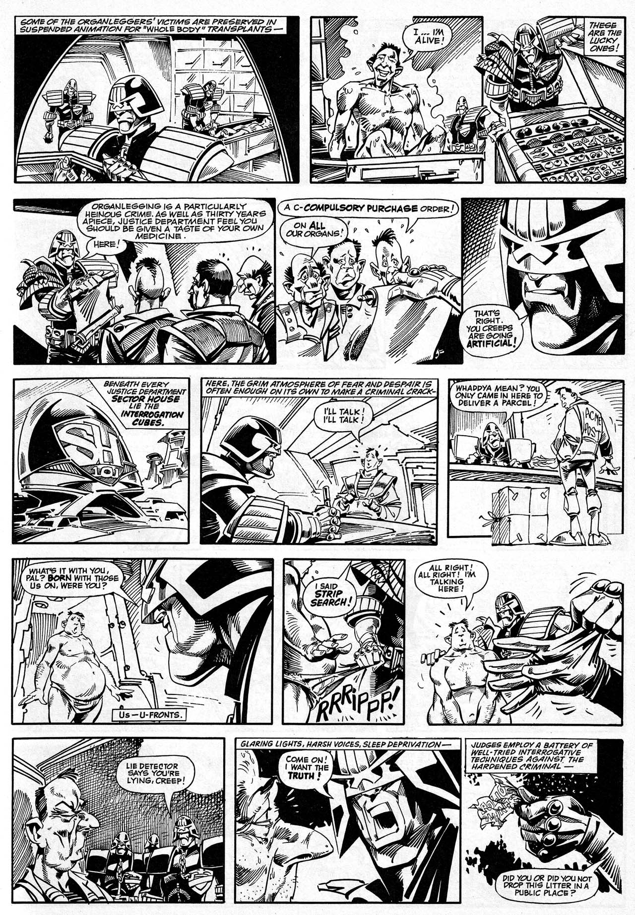 Read online Judge Dredd Megazine (vol. 3) comic -  Issue #57 - 21