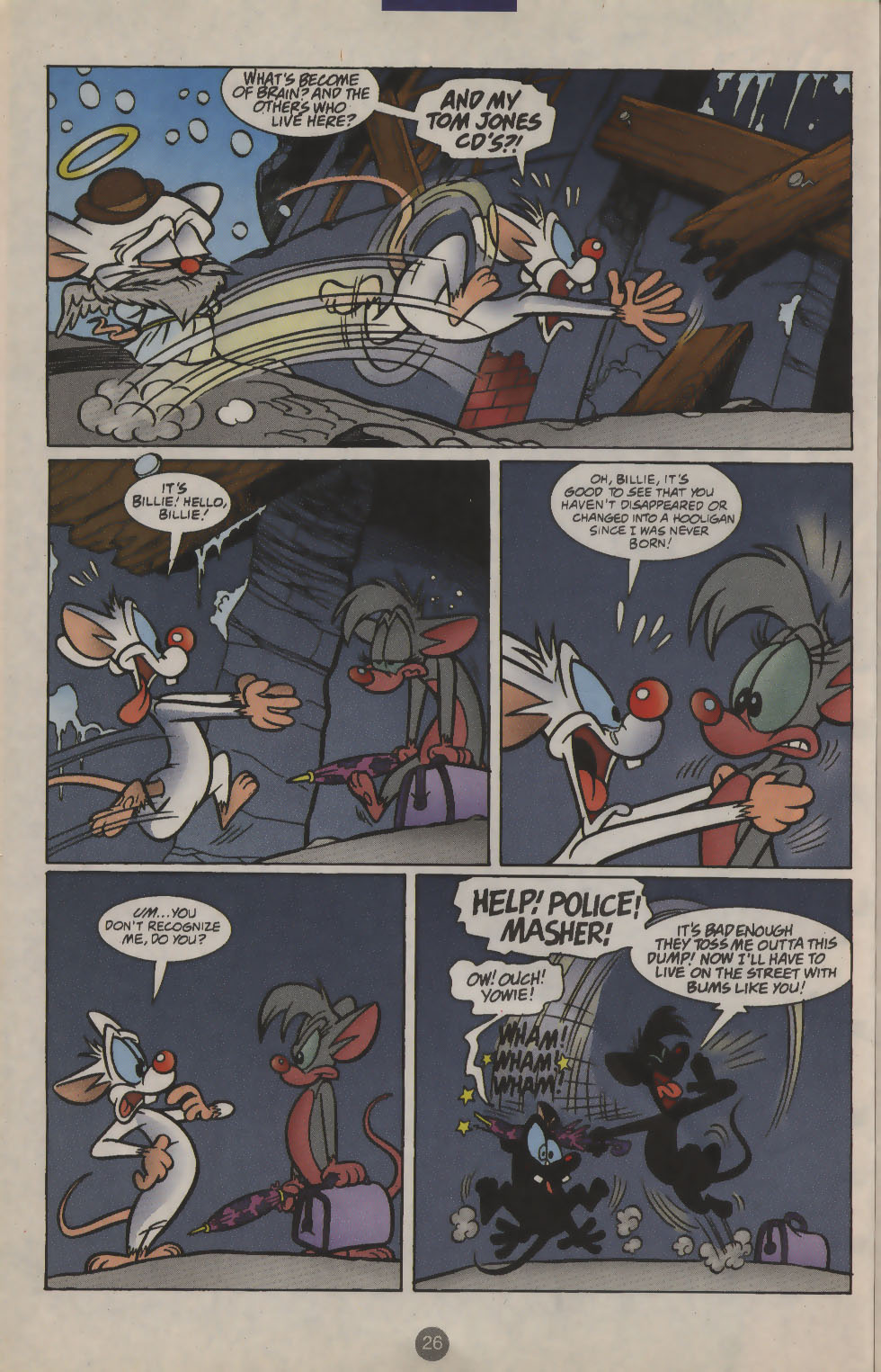 Read online Pinky and The Brain comic -  Issue #19 - 20