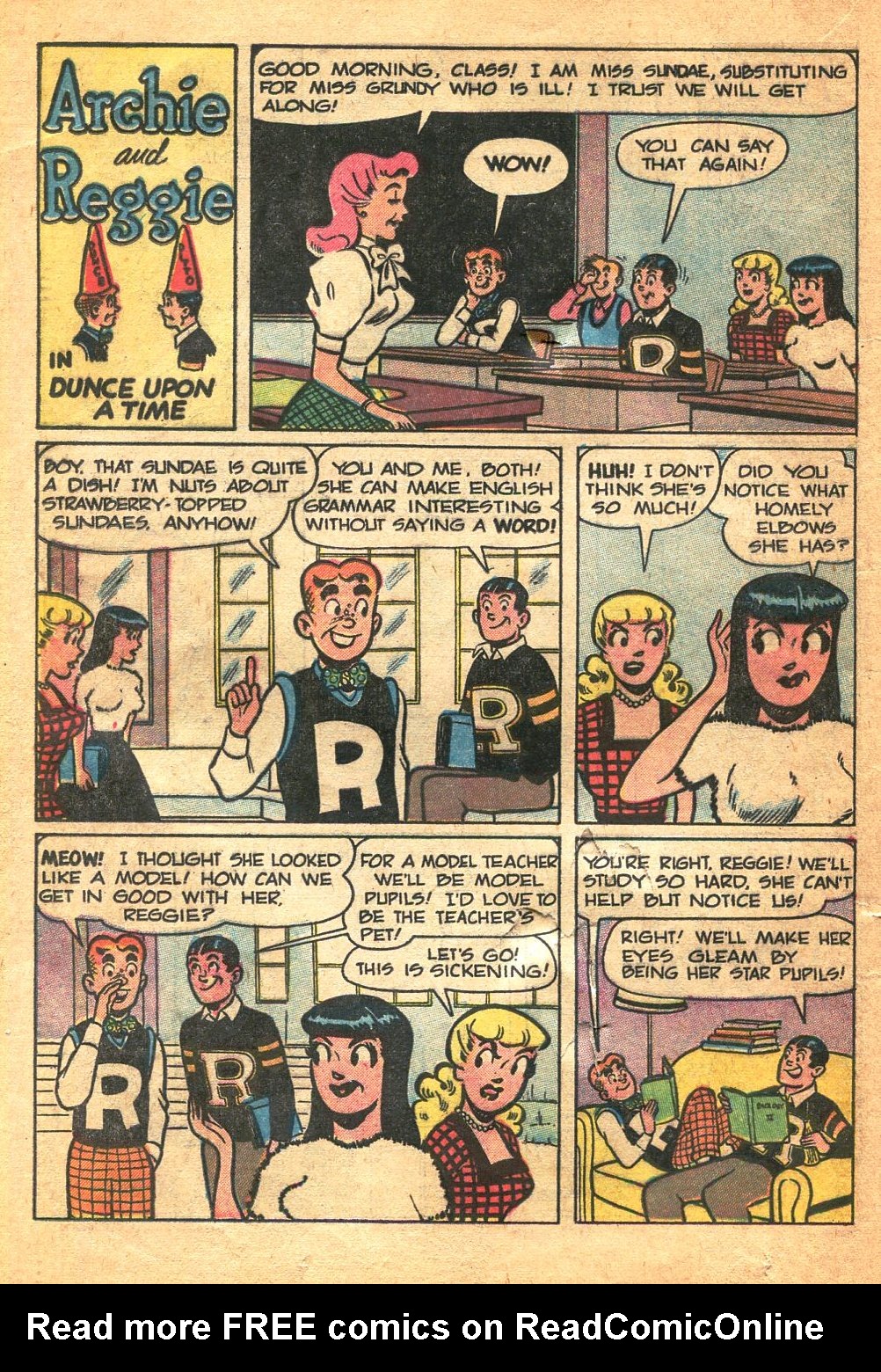 Read online Archie's Joke Book Magazine comic -  Issue #2 - 22