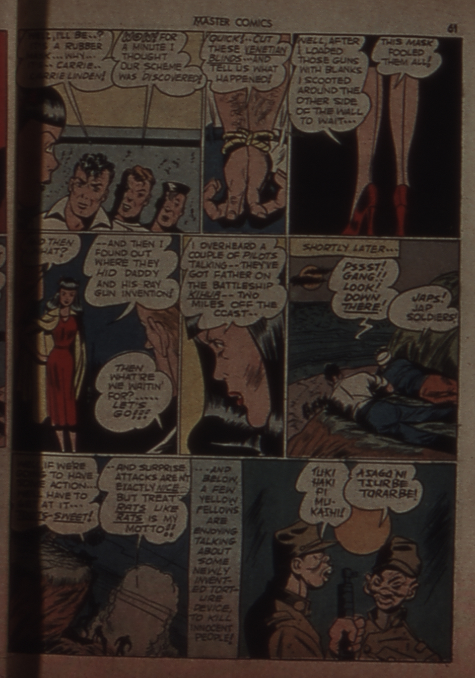 Read online Master Comics comic -  Issue #27 - 62