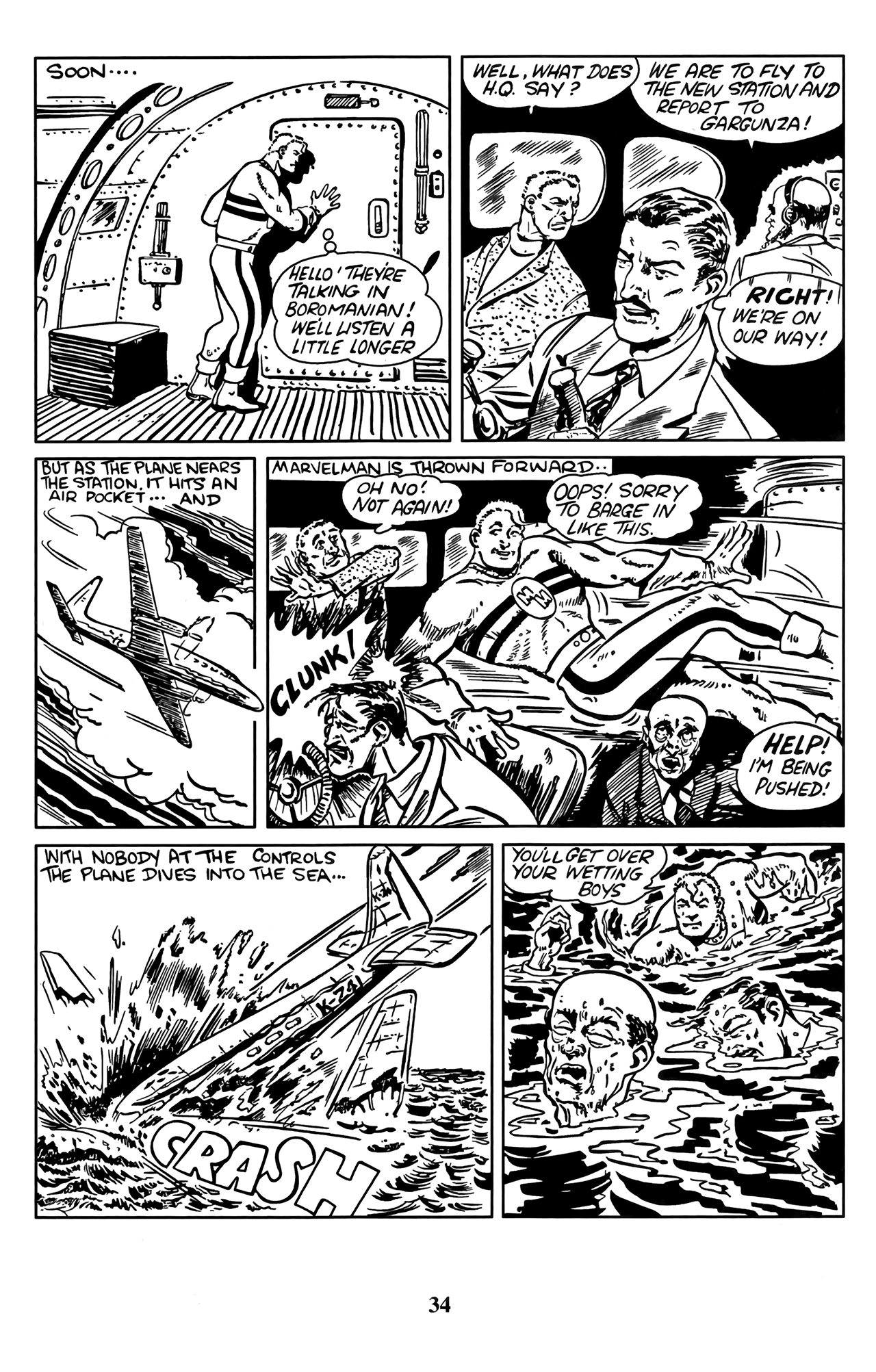 Read online Marvelman Family's Finest comic -  Issue #3 - 37