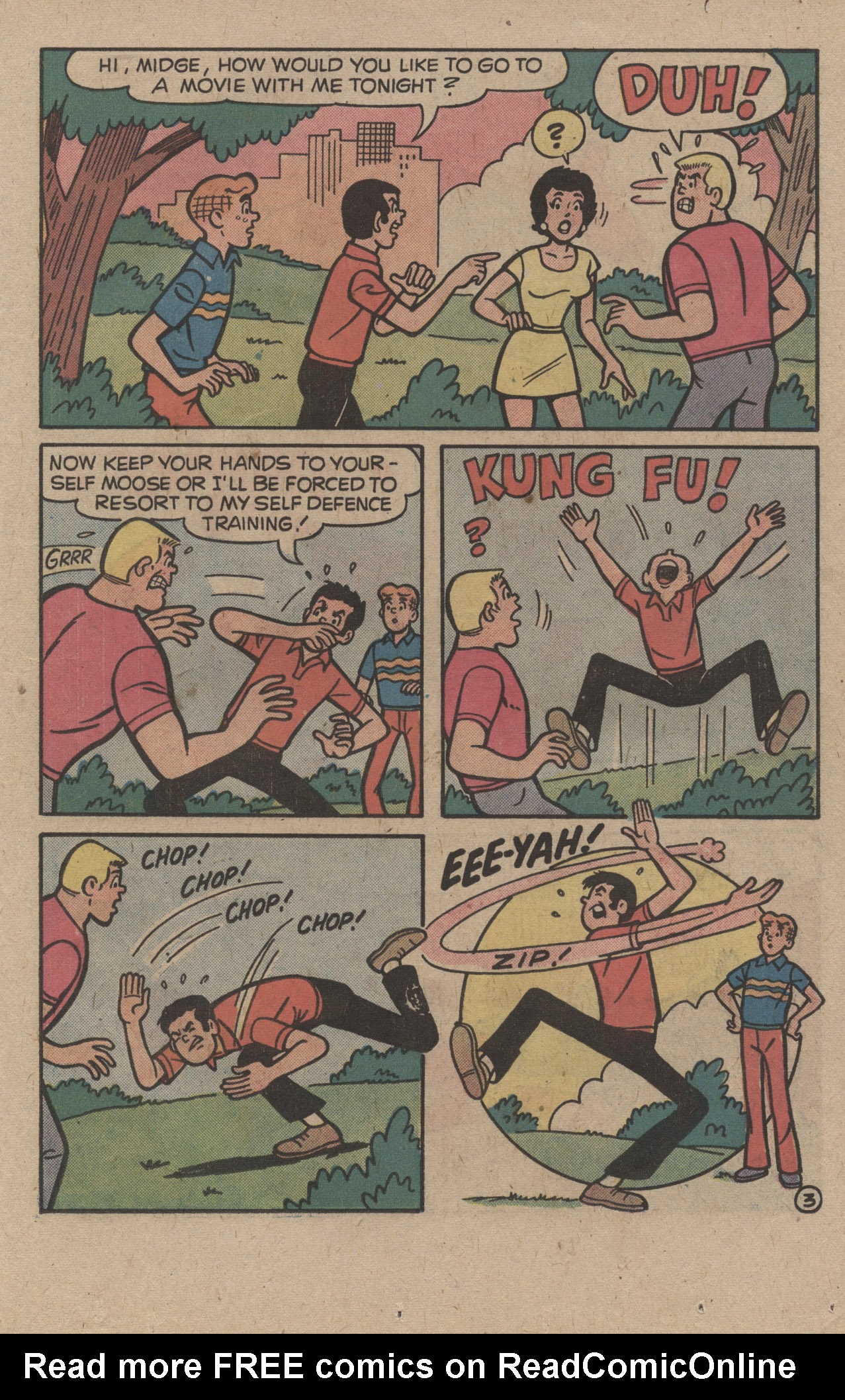 Read online Reggie and Me (1966) comic -  Issue #92 - 23
