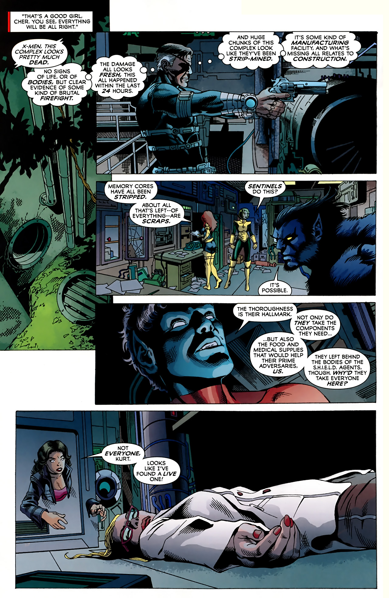 Read online X-Men Forever (2009) comic -  Issue #8 - 13