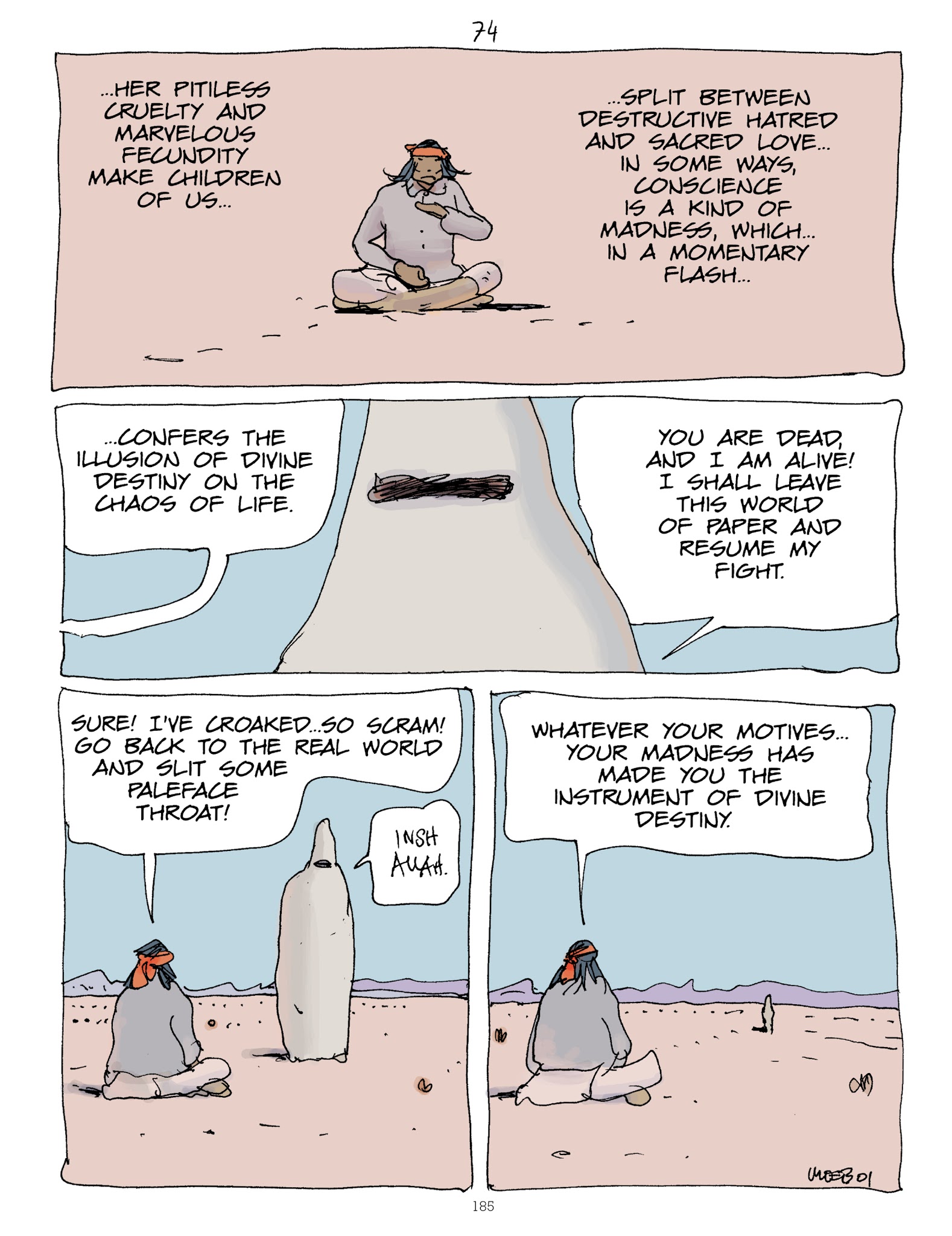 Read online Moebius Library comic -  Issue # TPB 2 - 184
