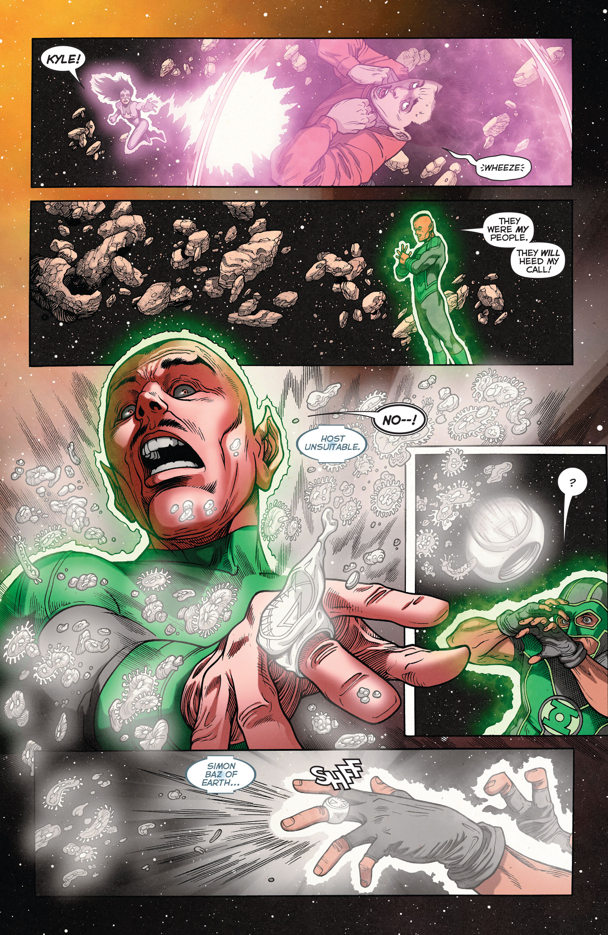 Read online Green Lantern: The Wrath of the First Lantern comic -  Issue # TPB - 228