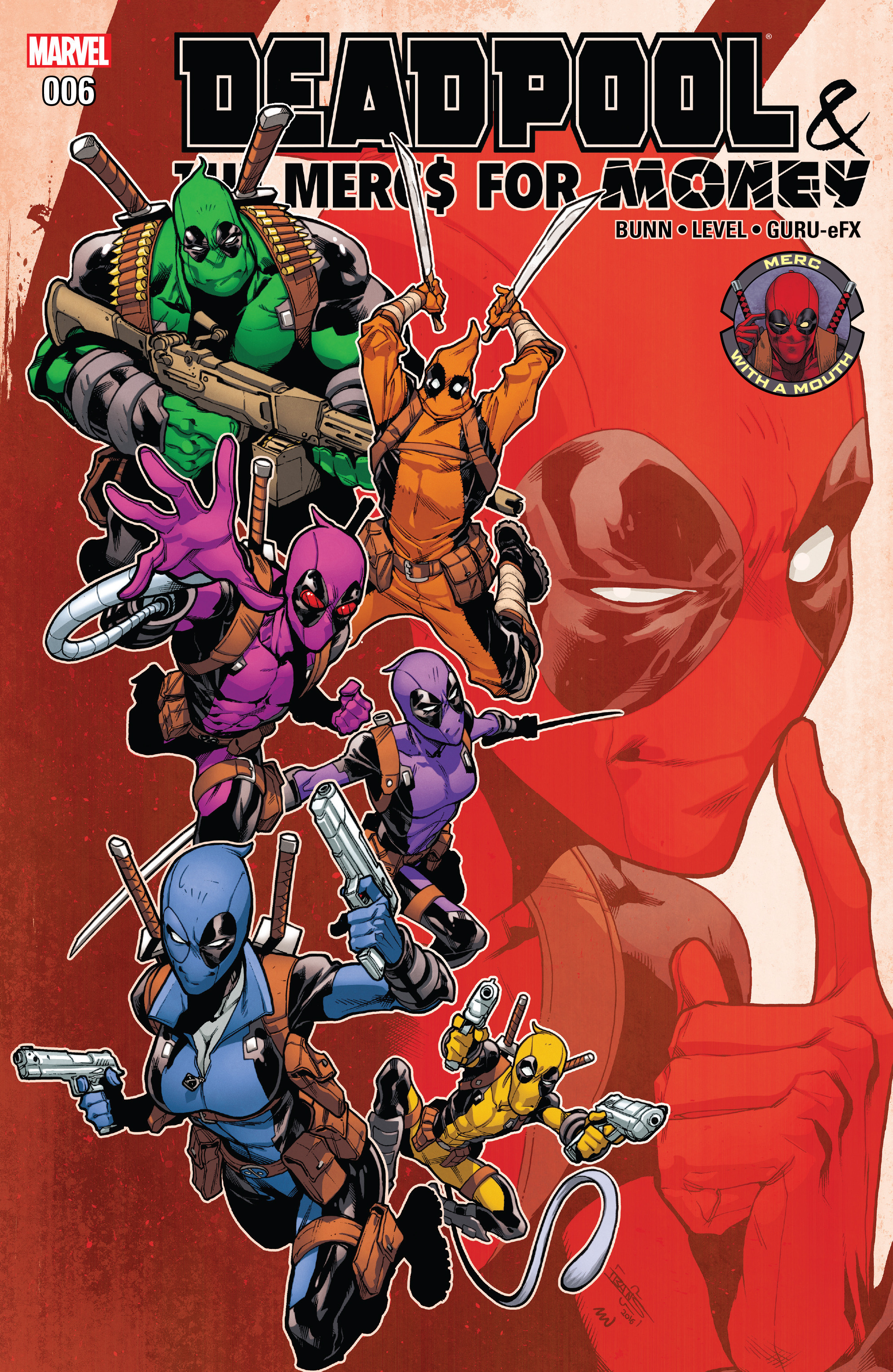 Read online Deadpool & the Mercs For Money [II] comic -  Issue #6 - 1