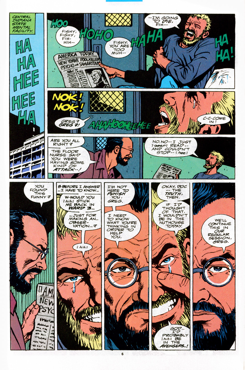 Read online Foolkiller (1990) comic -  Issue #6 - 6