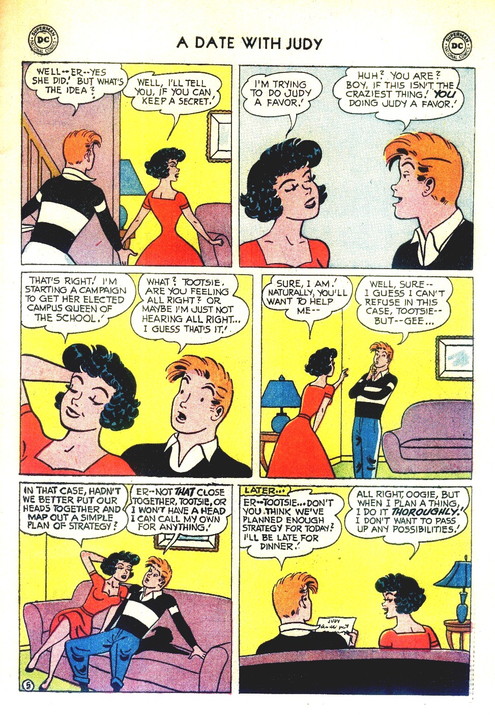 Read online A Date with Judy comic -  Issue #61 - 31