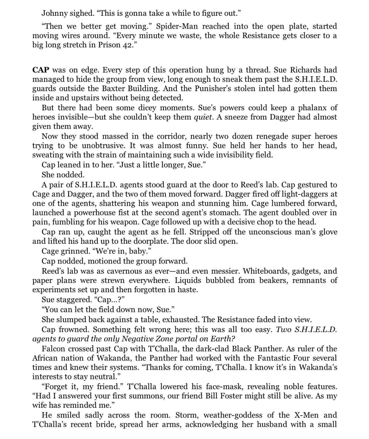 Read online Civil War Prose Novel comic -  Issue # TPB (Part 2) - 77