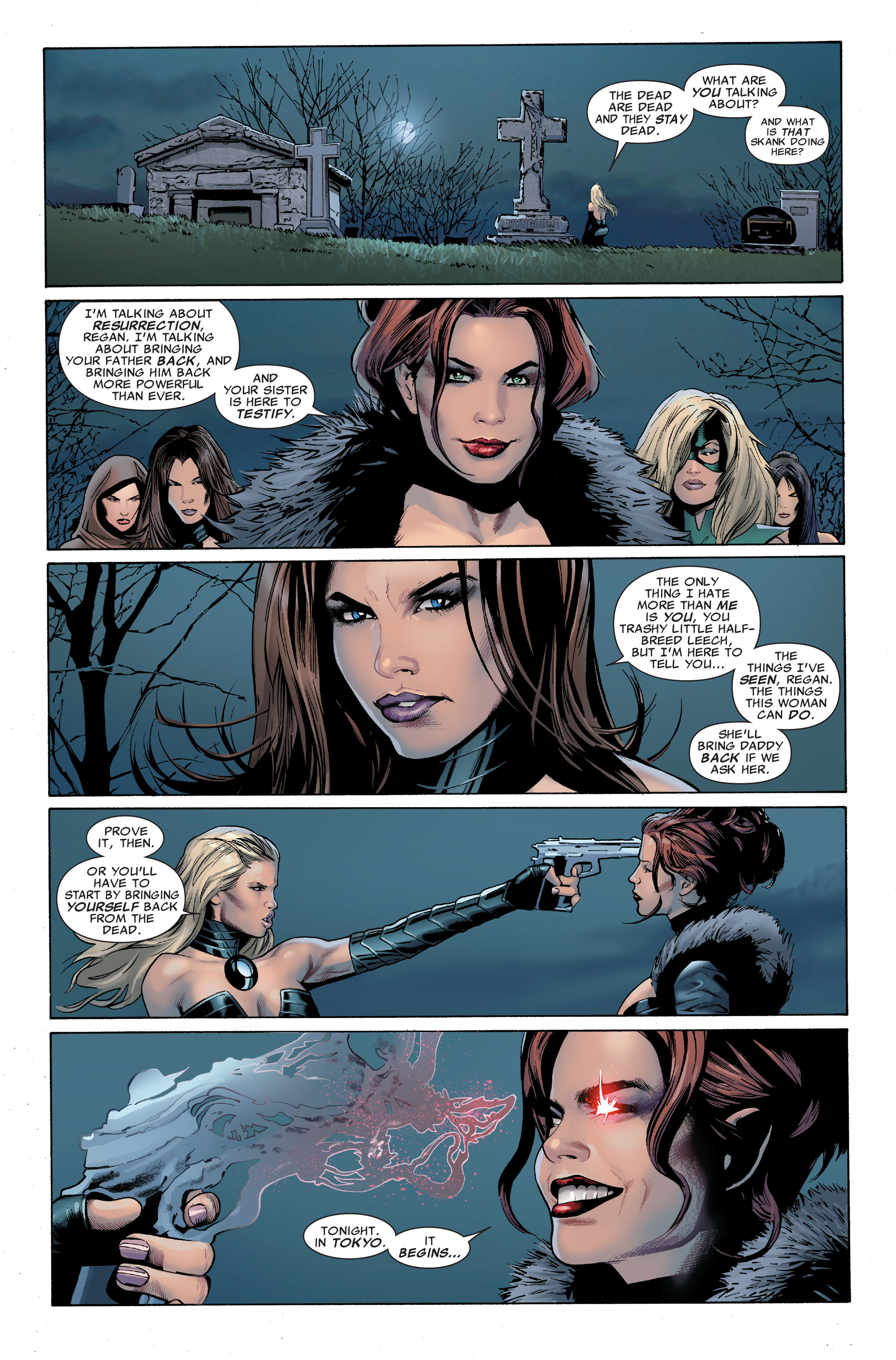 Read online Uncanny X-Men: Sisterhood comic -  Issue # TPB - 5